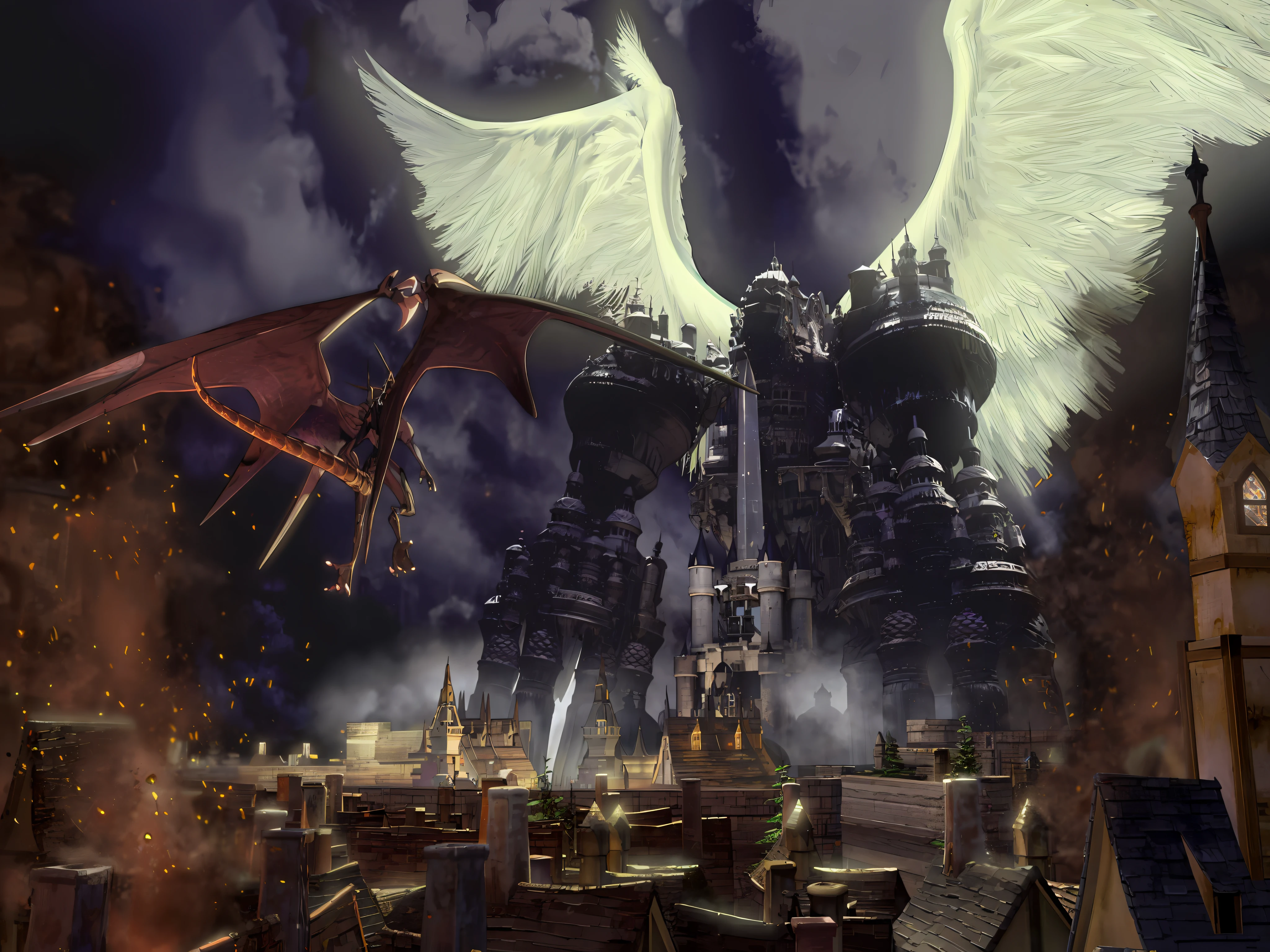 (Masterpiece : 1,8), 64k quality, final fantasy artwork concept, detailed manga eyes, detailed hair, detailed clothes, detailed body, cleaner designs, detailed face pronounced, shiny objects like jewels, see creases on clothes, more coherent clothing, more rounded eyes transparent liquid globular, more colors, more coherent clothing , correct the features of the clothes, better eyes contour, better shoulders, really colorful, coarser line, black line, finishing . (coarser line) (black line) (homogeneous rendering: 1.3)