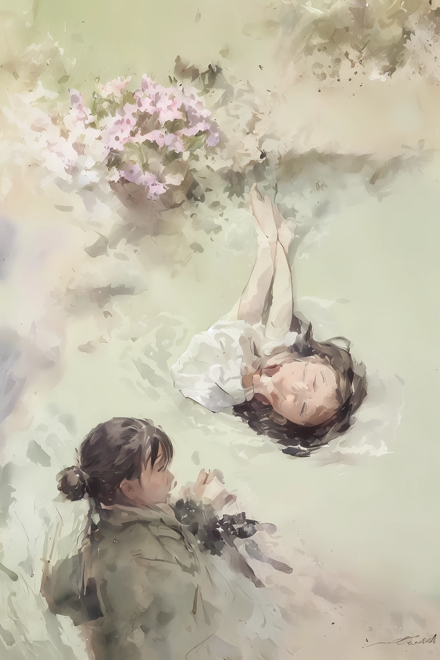 Falling Girl,Sense of brokenness,gracefulness,Redemption
