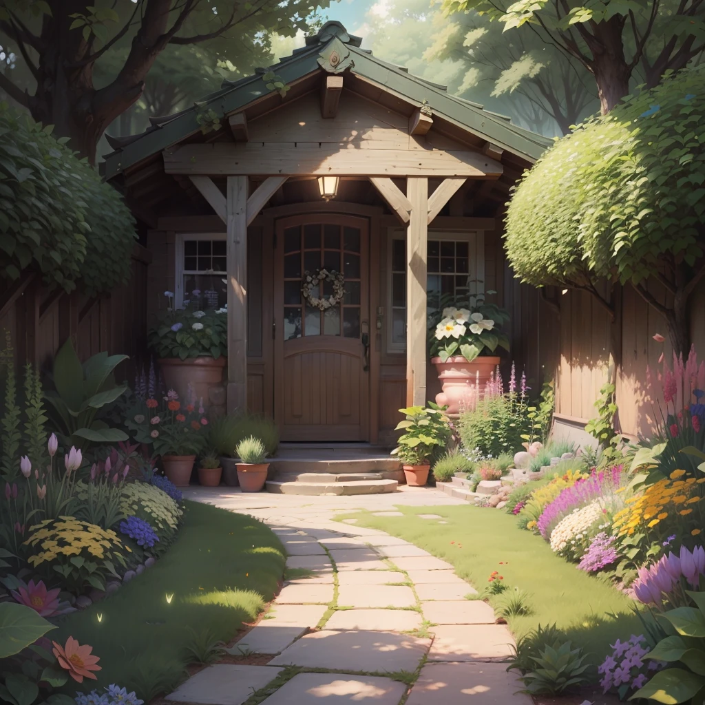 eriee ethereal glowing garden --auto --s2