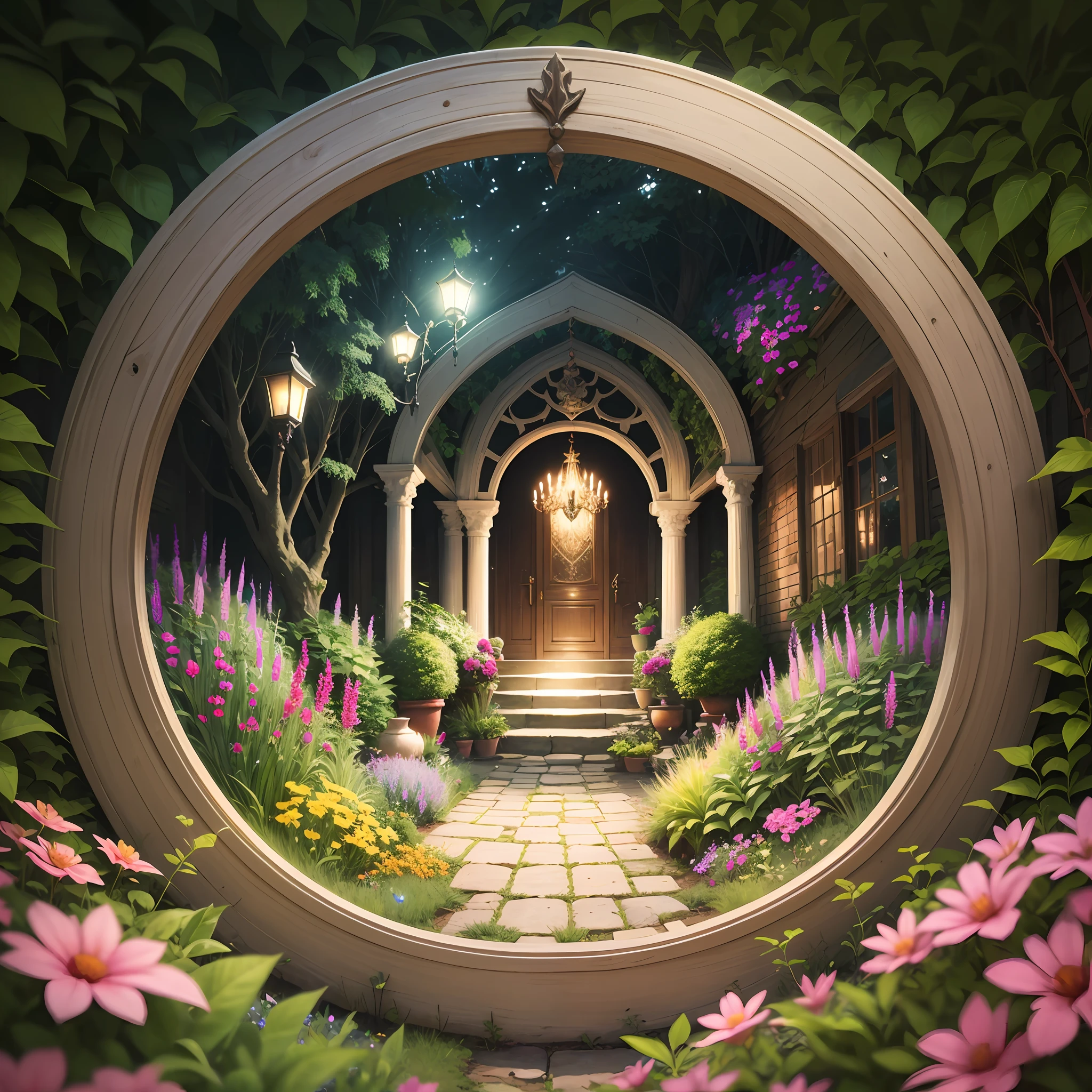 eriee ethereal glowing garden --auto --s2