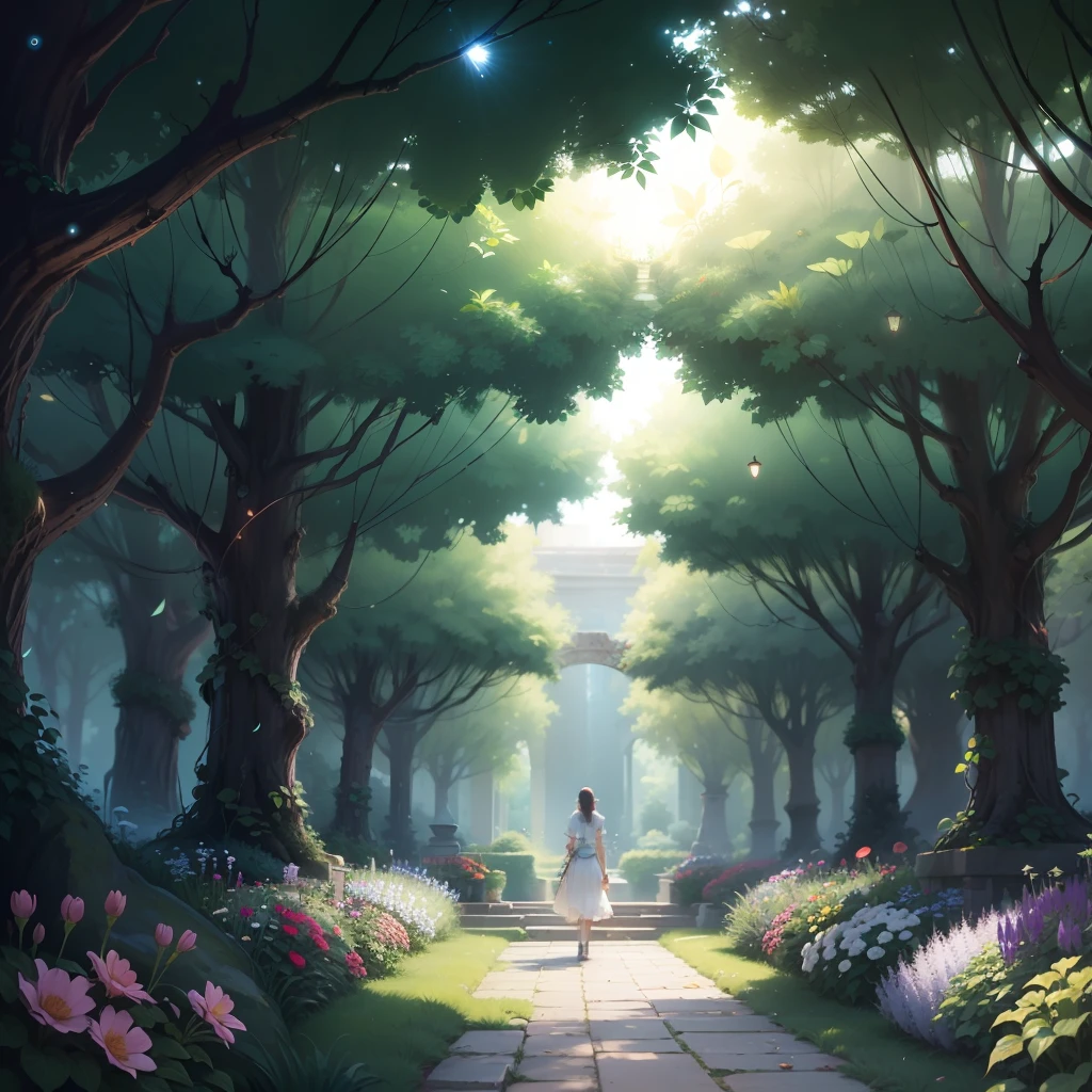 eriee ethereal glowing garden --auto --s2