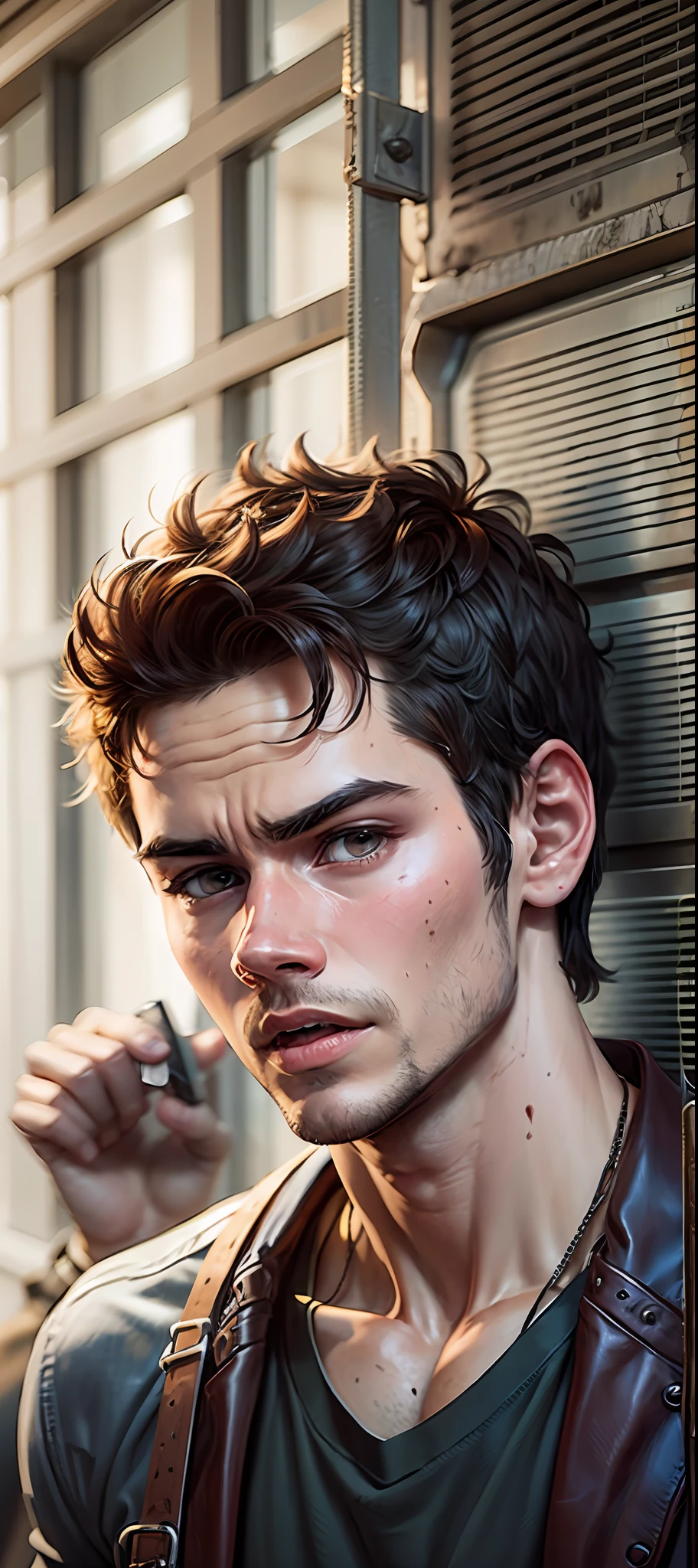 Dylan O'Brien ,auto forte ,atraente,