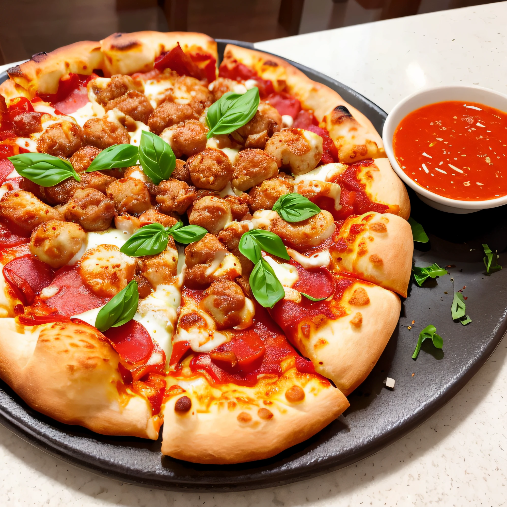 pizza,Takoyaki is on it,realisitic,real picture --auto