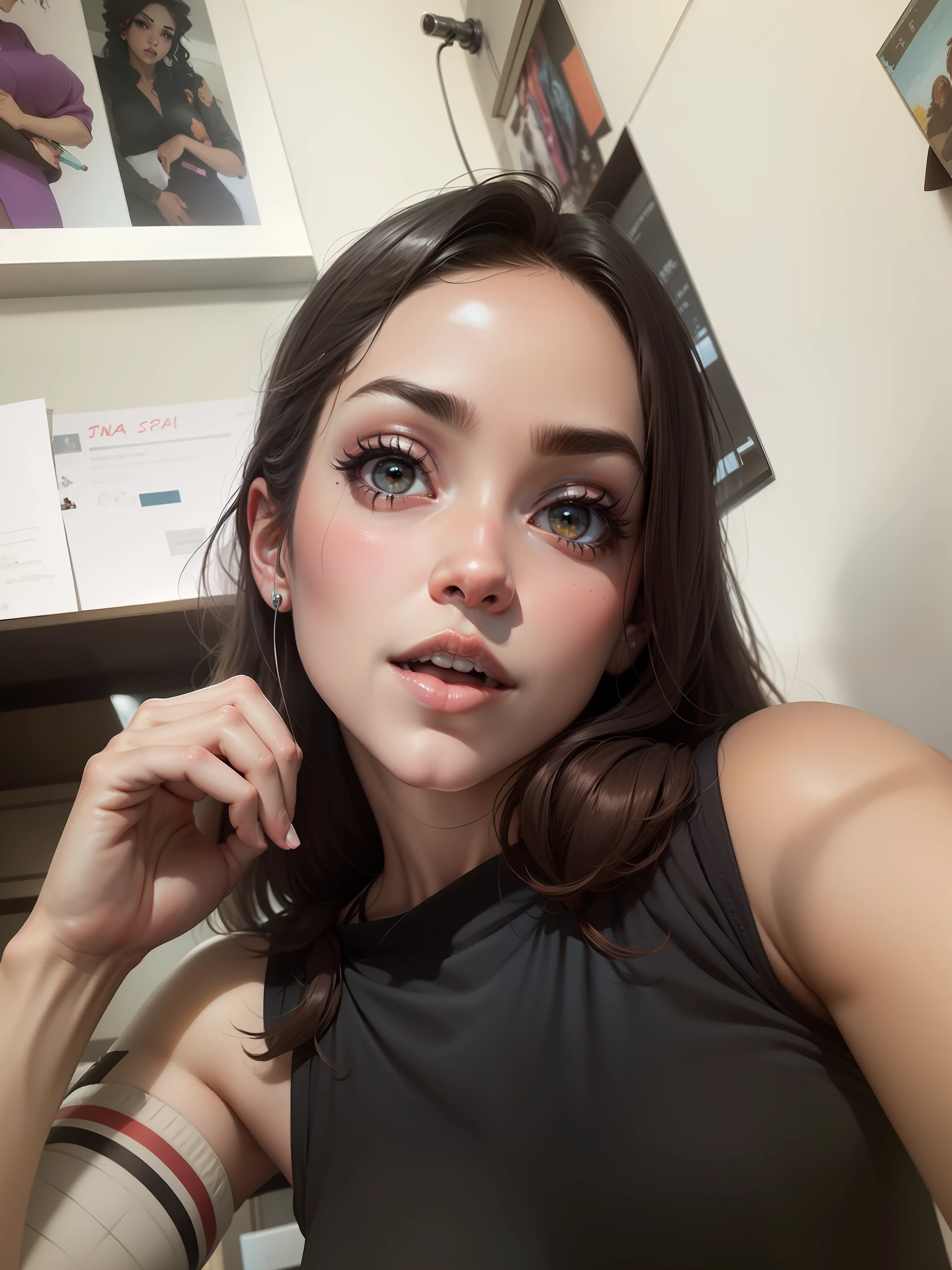 Linda desenho animado