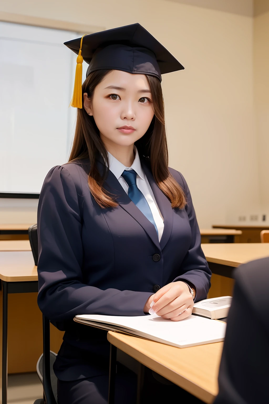 35 years old woman，Master's degree。occupation：College teachers and company CEOs