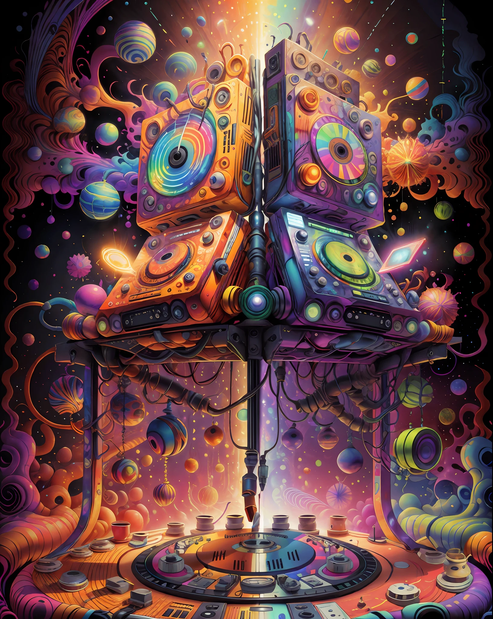 obra maestra, dj beautiful psychedelic entropy PsyAI