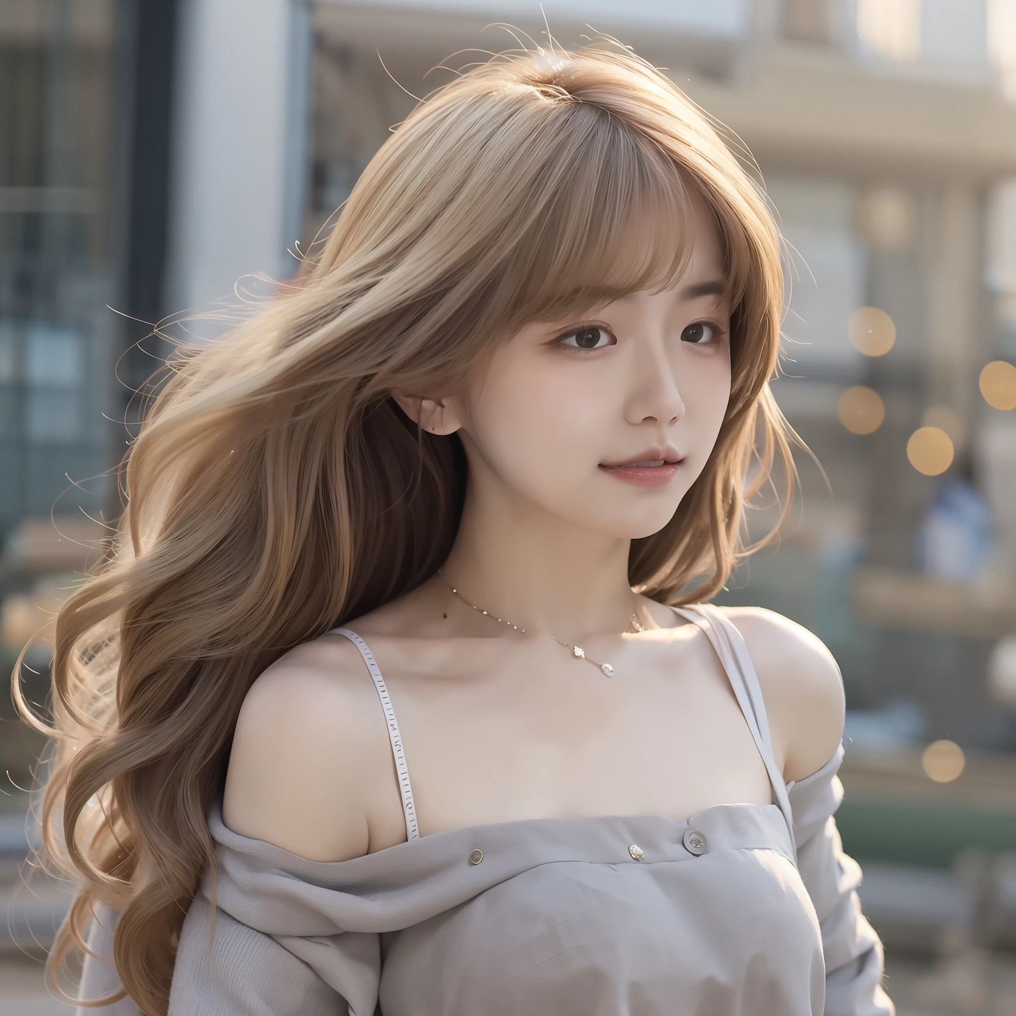 "(Best picture quality、A masterpice), white backgrounid, Ultra-thin paper，Sparkling, Beautiful and tasteful, The wind blew for a long time, curly blond hair, Vivid and stunning。"