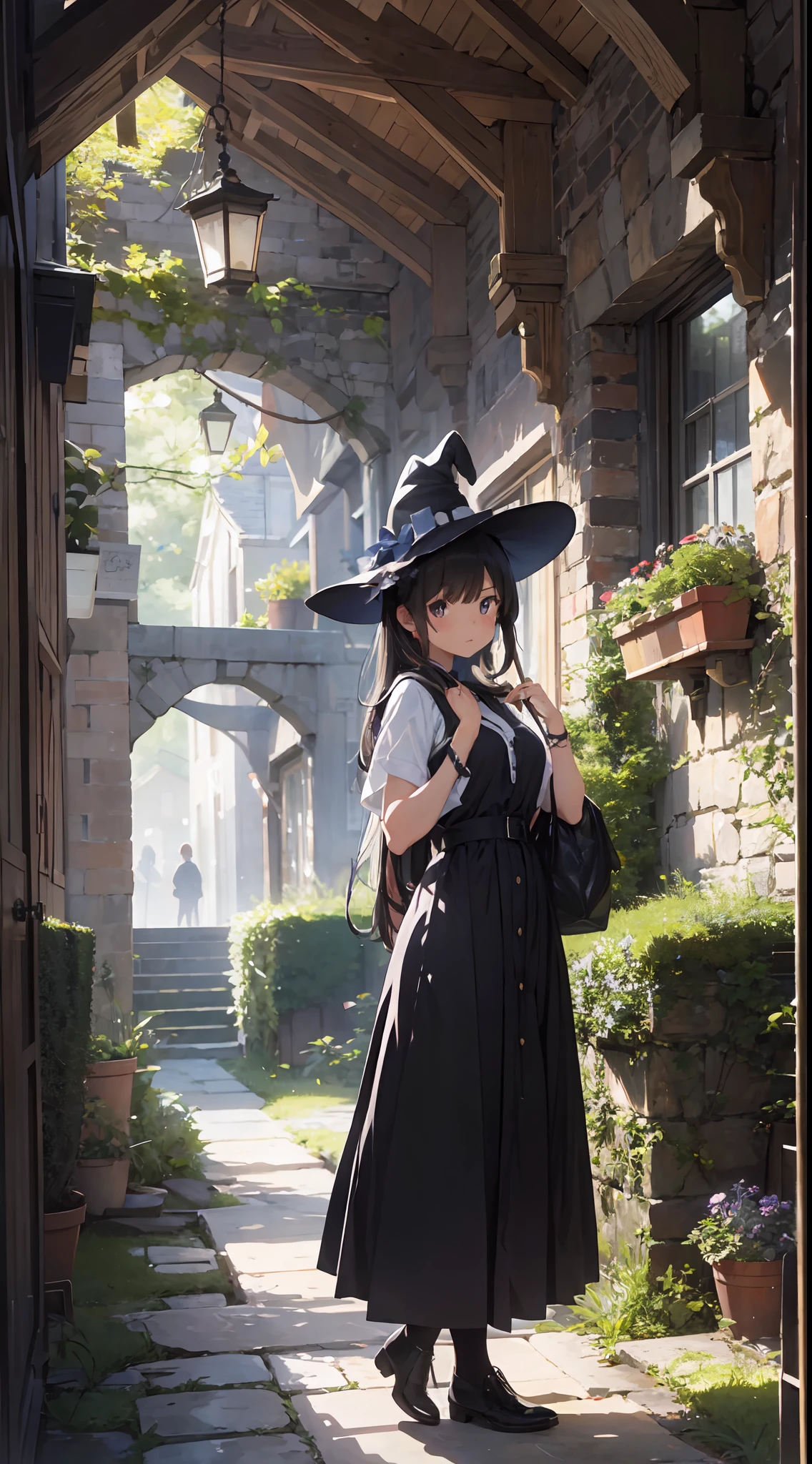 (Master masterpiece、最好质量、highestres、offcial art、Beautifully Aesthetic:1.2)、(Master masterpiece、最好质量、最好质量、offcial art、Beautifully Aesthetic:1.2)、(Master masterpiece、最好质量、最好质量、offcial art、Beautifully Aesthetic:1.2)、(1girl in:1.3)、Very Details、(Fractal Art:1.3)、colourfull、highestdetailed、「Enchanting witch from another world」This painting titled、It depicts a captivating beautiful witch manipulating magic in the castle gardens without limits。The castle spreads out、The garden there is、It creates an atmosphere as if a door to another world has appeared..。
Standing at the center is、Beautiful witch in a sophisticated dress。His face is meticulously drawn.、He has a profound expression on his face, as if he strongly wishes for something.。In her hand is a luxurious wand.、From that wand is emitting mighty magical powers。 The magic cast is、It was released as an explosive force from the tip of the wand.、The energy that reverberates through the garden as a beam of colorful light is very powerful.、A beam of light makes a large trajectory in the sky。
The charm of this painting is、The mighty and enchanting beauty of the witch、ve、It skillfully captures the mystique of the garden.。 、And the witch's facial expressions and movements are very realistic.、It has the power to draw the viewer into the place。
Moreover、the light and shadow production is also stunning。The beam of light emitted by the cane is、Illuminate the gardens and castle、pure、Creates a sense of distance from the visual light source to the witch.。Quality produces realistic images、It can convey visual beauty and story appeal at the same time。
This is、Not only visually appealing works、It is a work that further enriches the visual experience by drawing a story.。 」We are thinking about the theme to the fullest。The images are very realistic and、Very detailed and、Must be a high resolution 16k。Sony F and 24-105mm f / Use a Sony Alpha 4 mirrorless camera with 1G OSS lenses。ISO sensitivity to 32,000、Shutter Speed 1/Set to 125 second