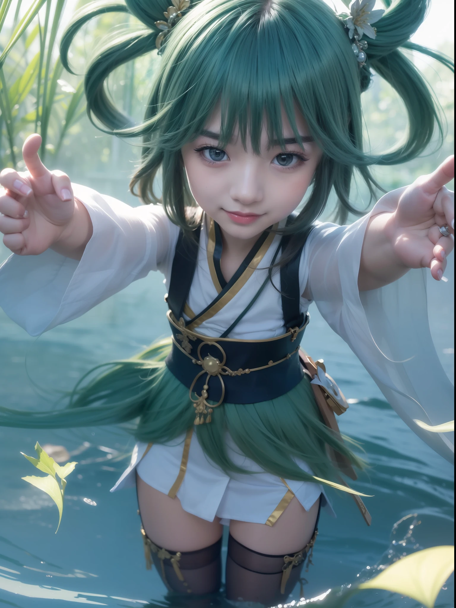 Smile, perfect face, girl, masterpiece, best quality, photorealistic,