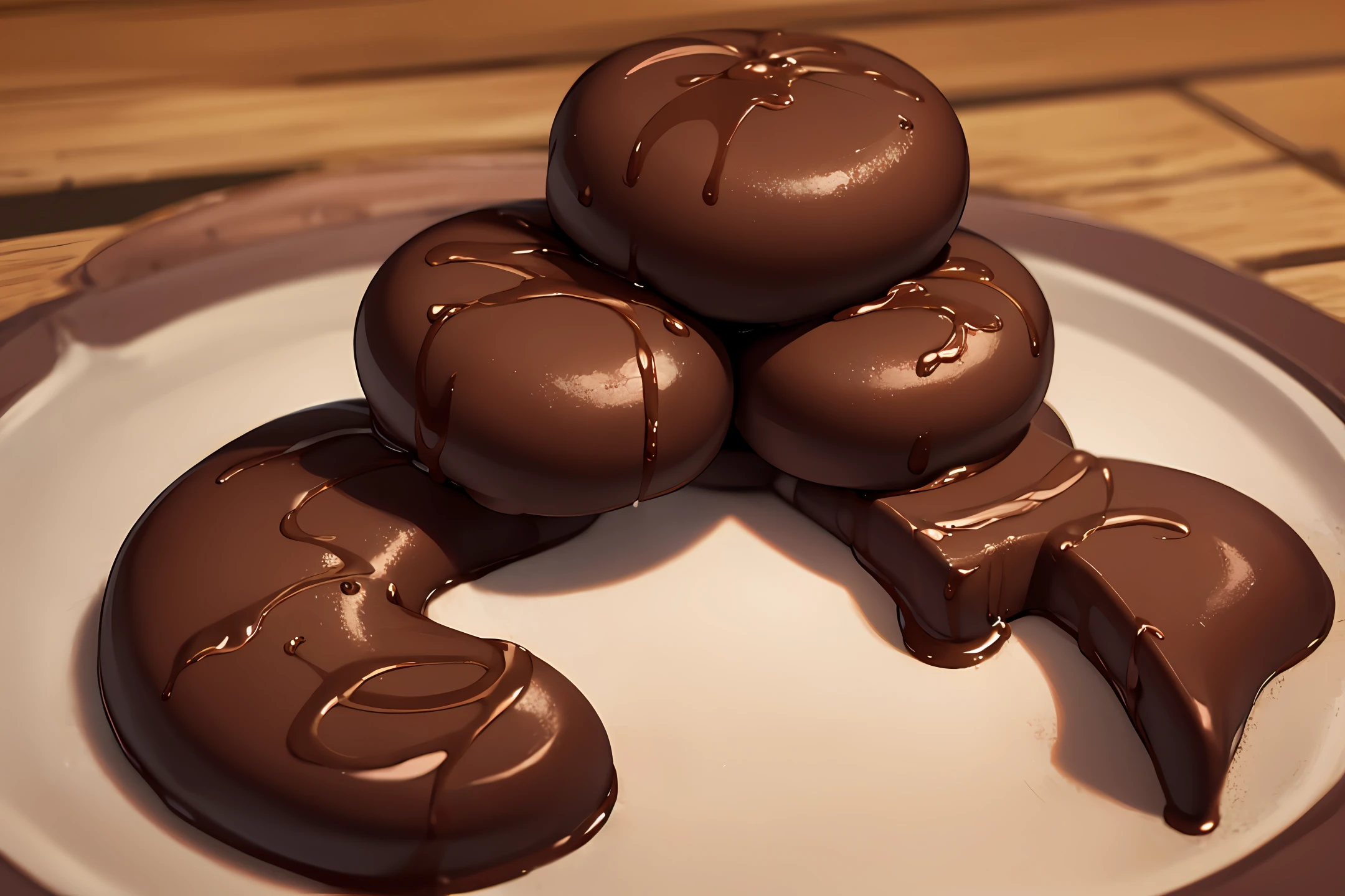 Chocolate pave