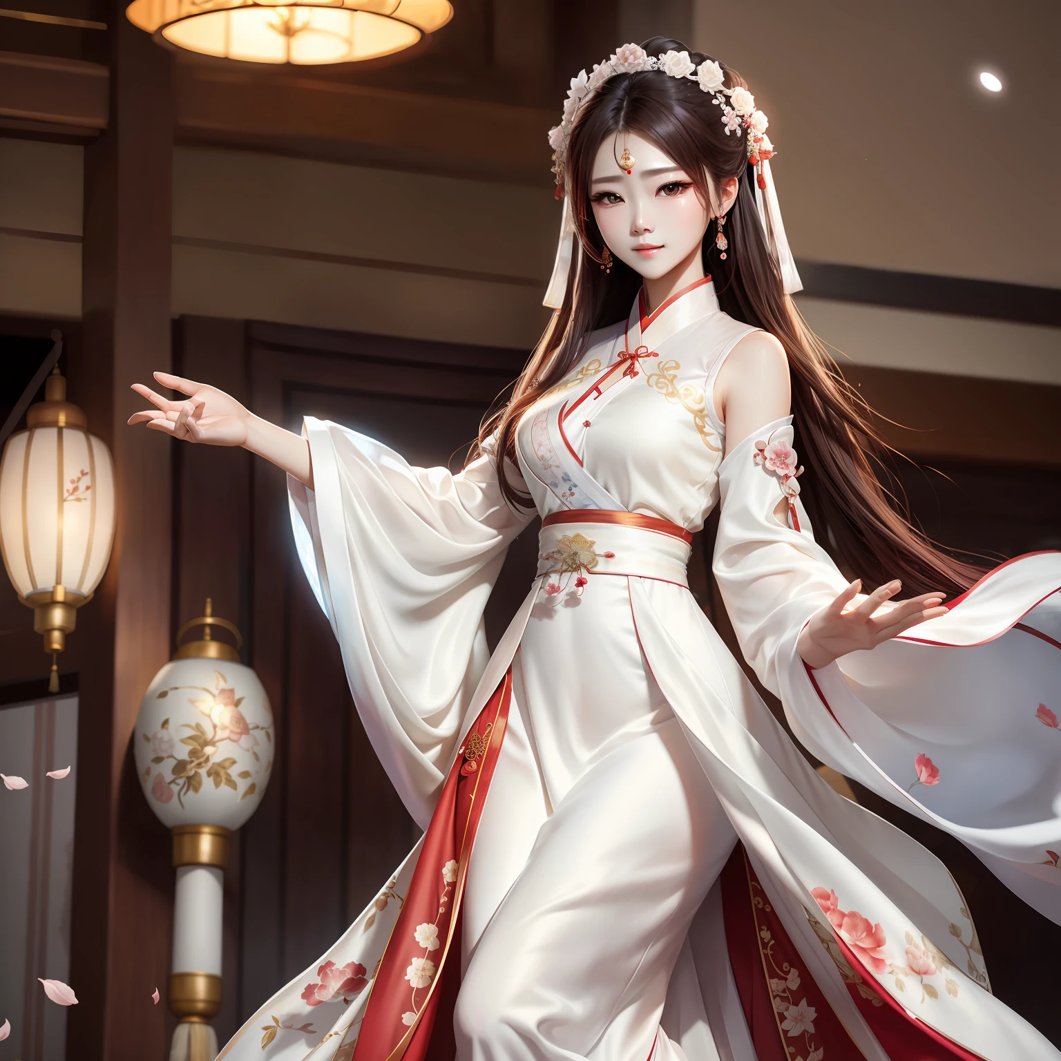 Hanfu，Beautuful Women，ancientry，affectionate --auto