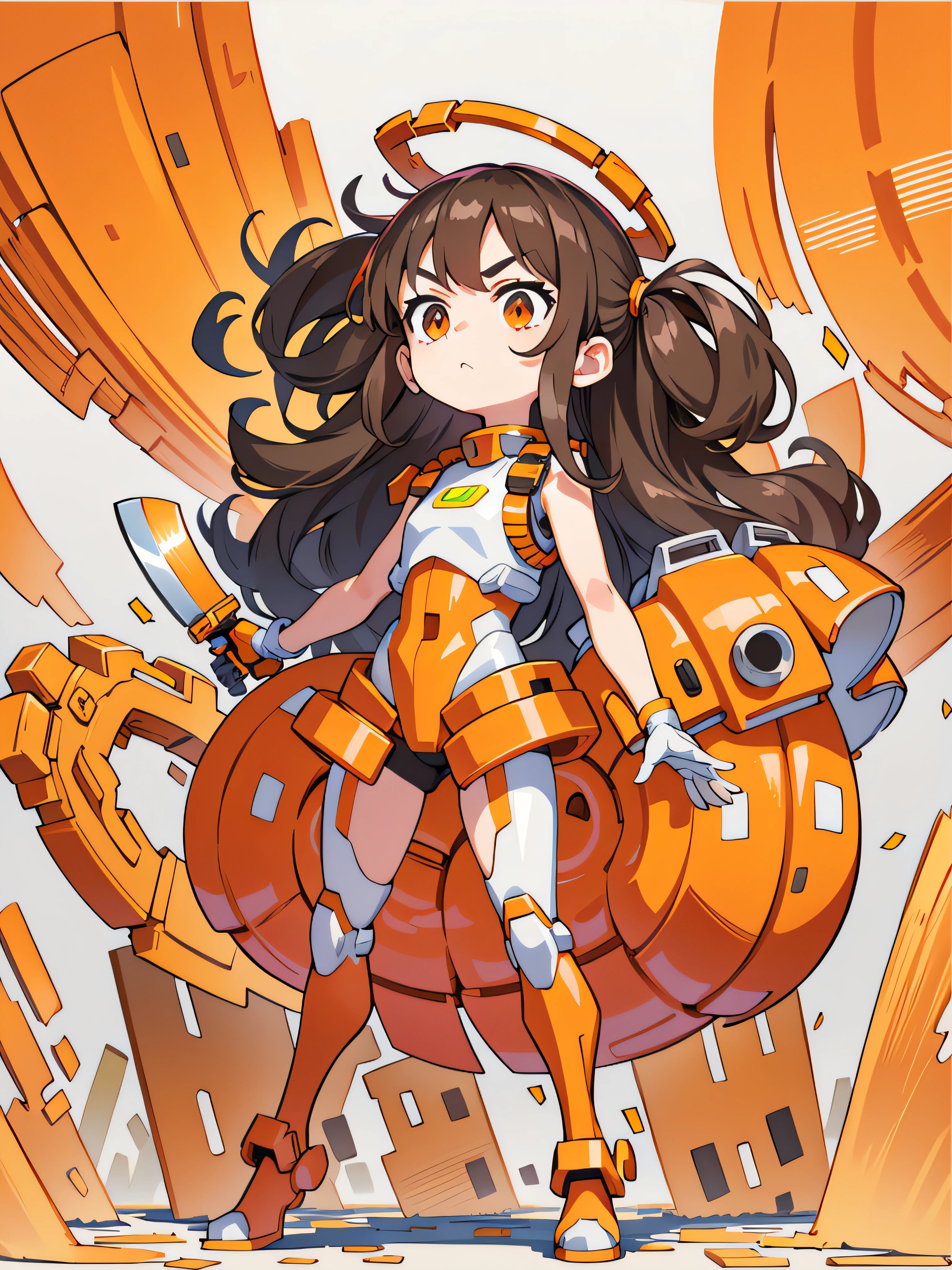 Anime girl riding giant robot wearing helmet, Anime manga robot!! Anime girl, Fully robotic!! Girl, anime robotic mixed with organic, girl in mecha cyber armor, cool mecha style, Fully robotic!! cat woman, mecha anime, anime mecha aesthetic, cushart kenz, Official artwork, Mechanized Valkyrie girl, female mecha