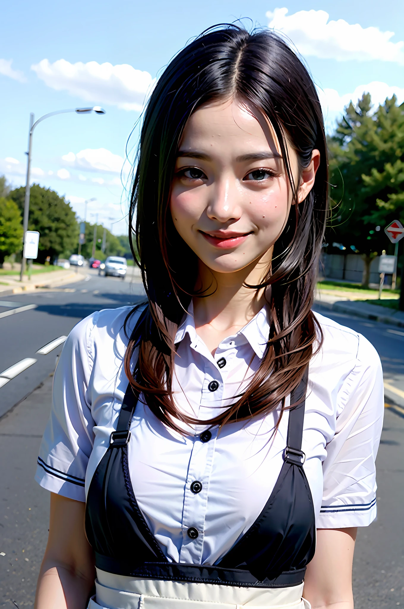 Wear a uniform、校服