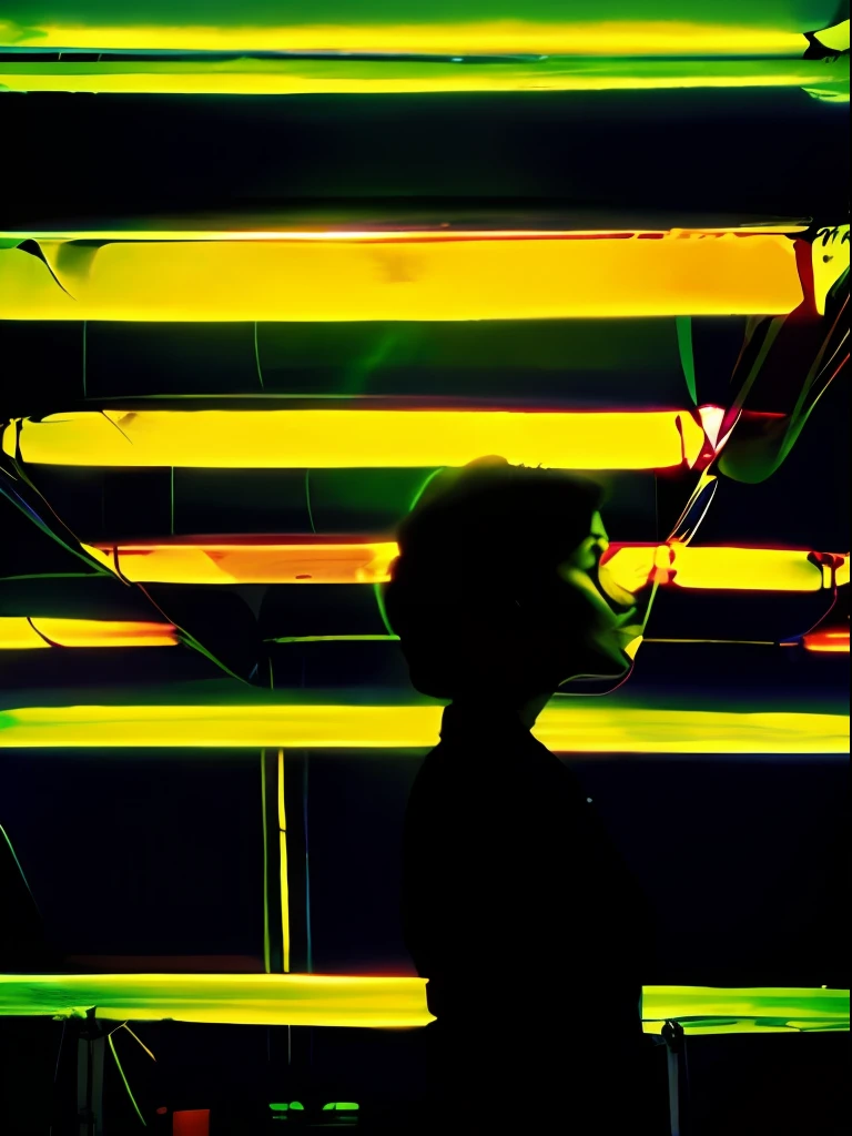 masterpiece, best quality,film grain, high saturation, scenery,night,light_of,neon lights, neon trim,1 girl