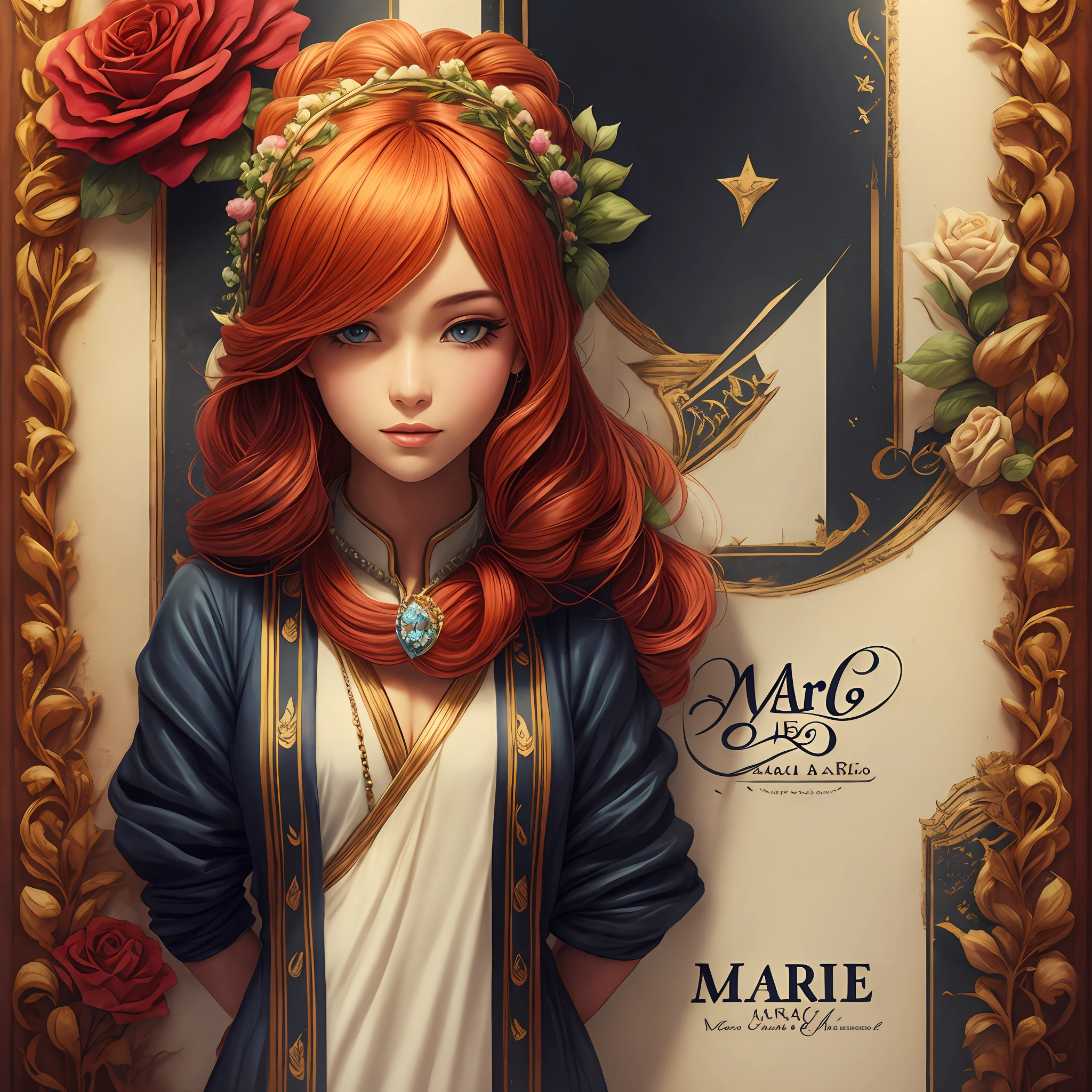 Create a banner with the title of marjô hairdresser --auto