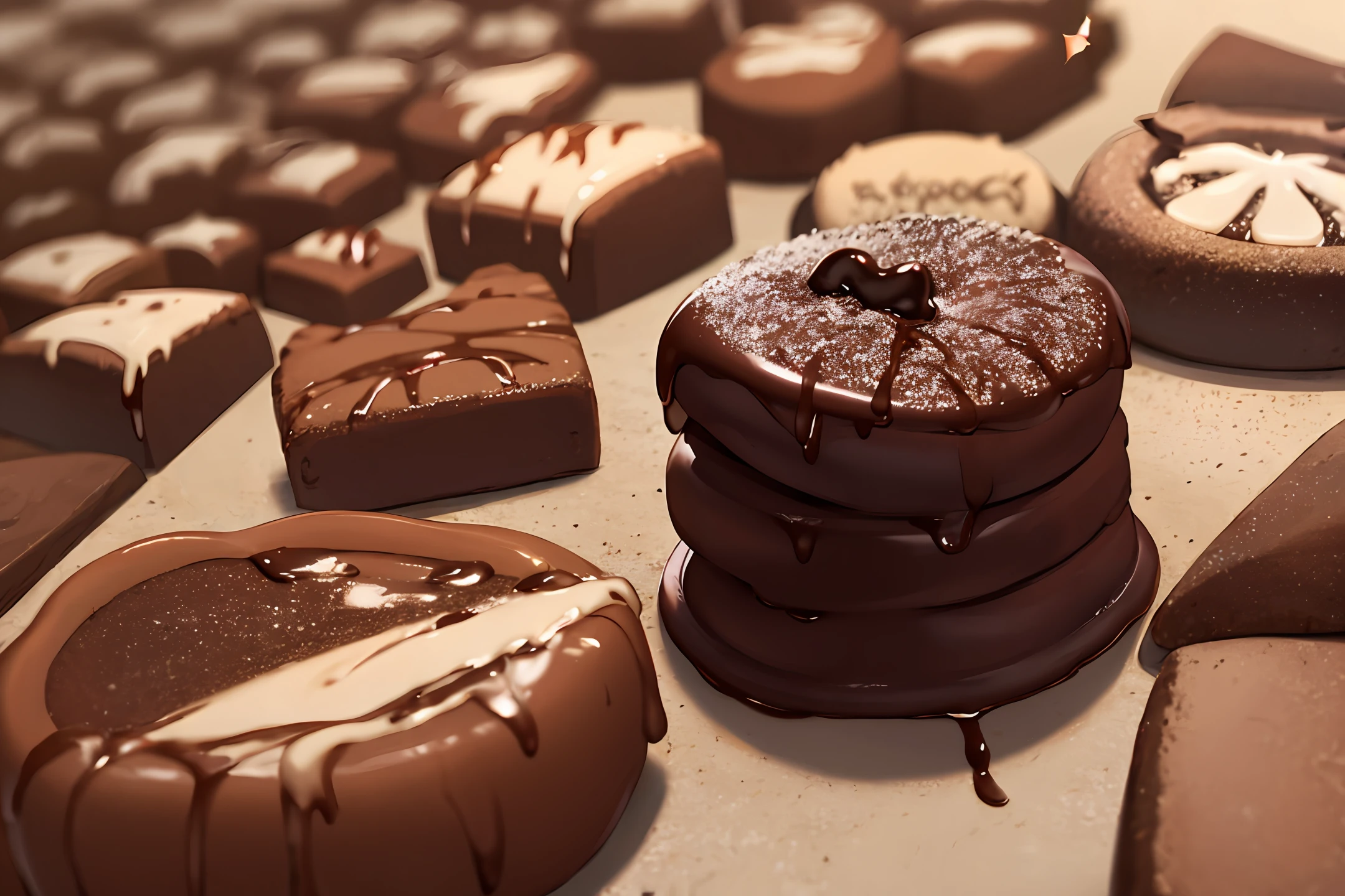 Chocolate pave