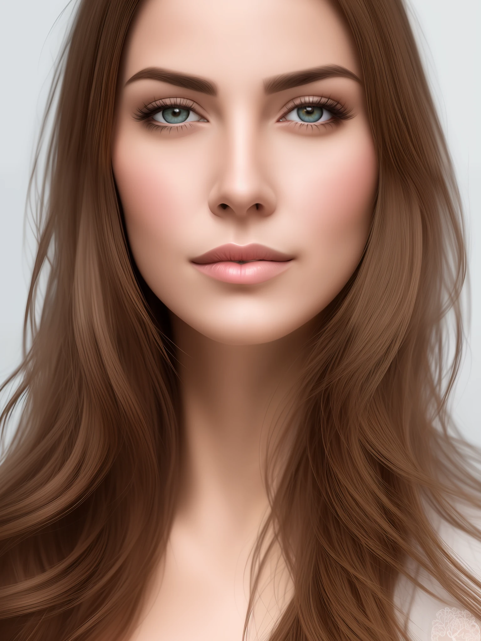"(obra-prima), melhor qualidade, ultra-realista, retrato de rosto de uma mulher russa, olhos azuis, cabelos loiros, delicate expression, detailed strokes in high resolution, flawless and realistic appearance"