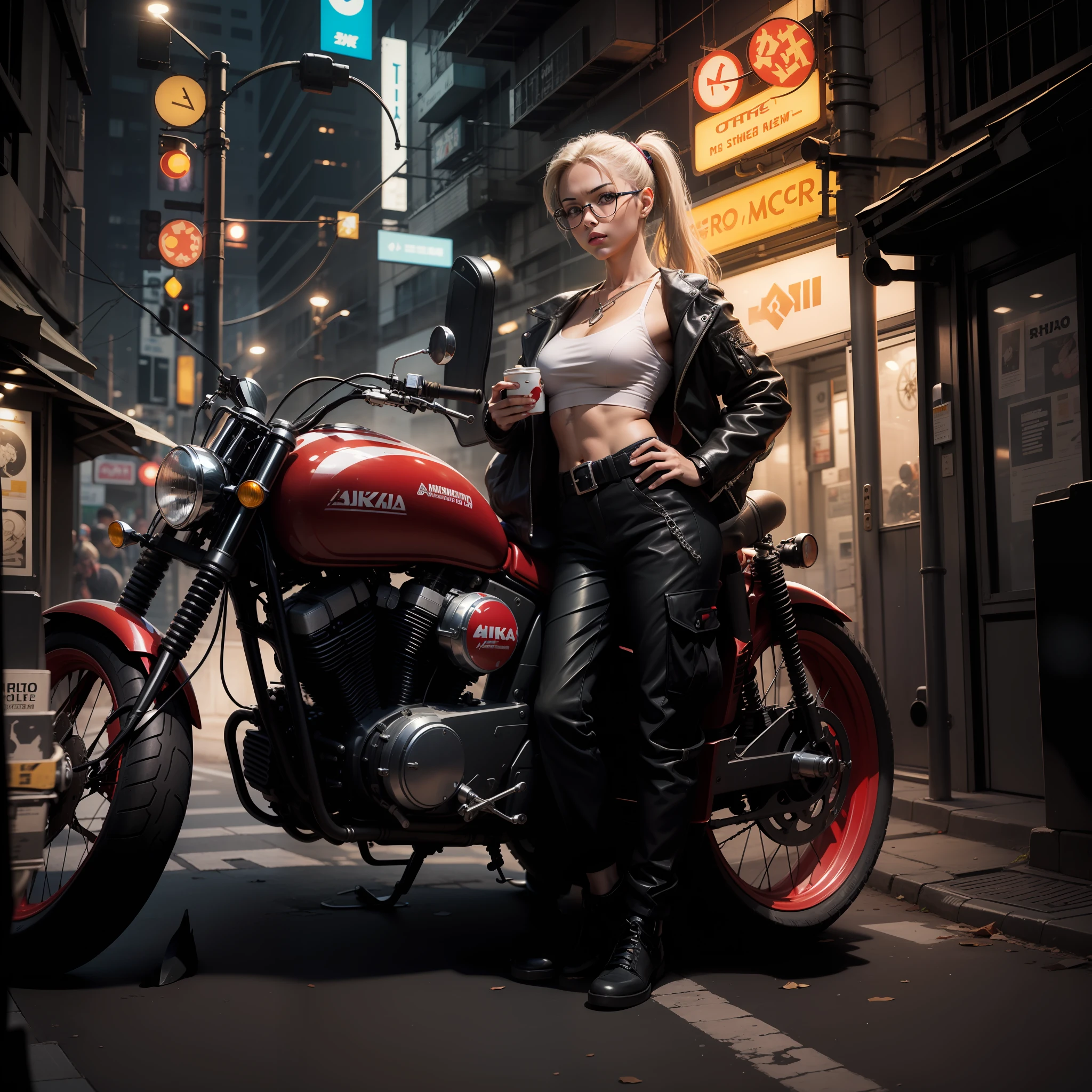 Moto do manga Akira, Backwards view