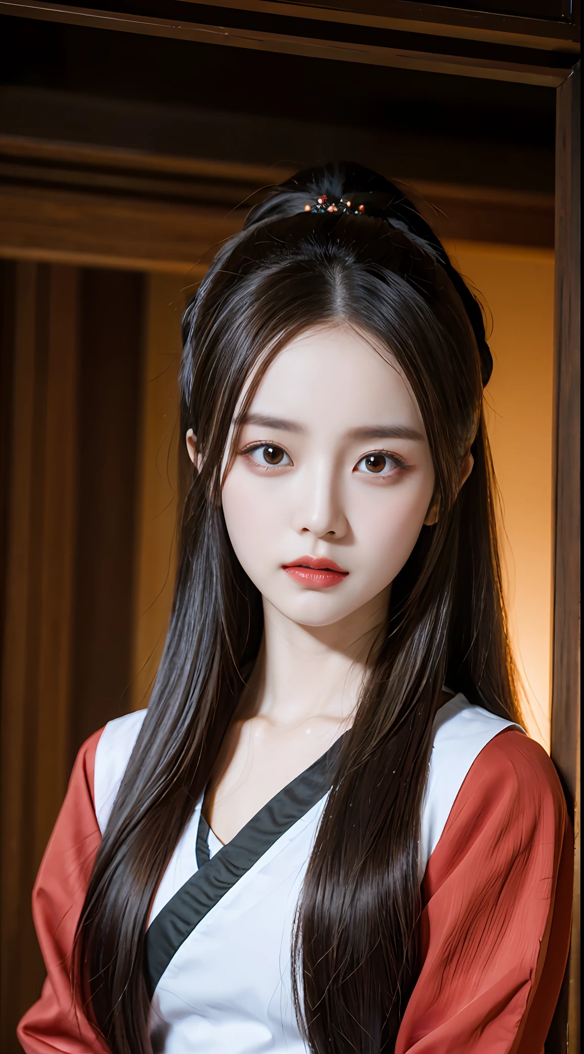 masterpiece, best quality, wuxia 1girl, perfect face, perfect hair, perfect eye