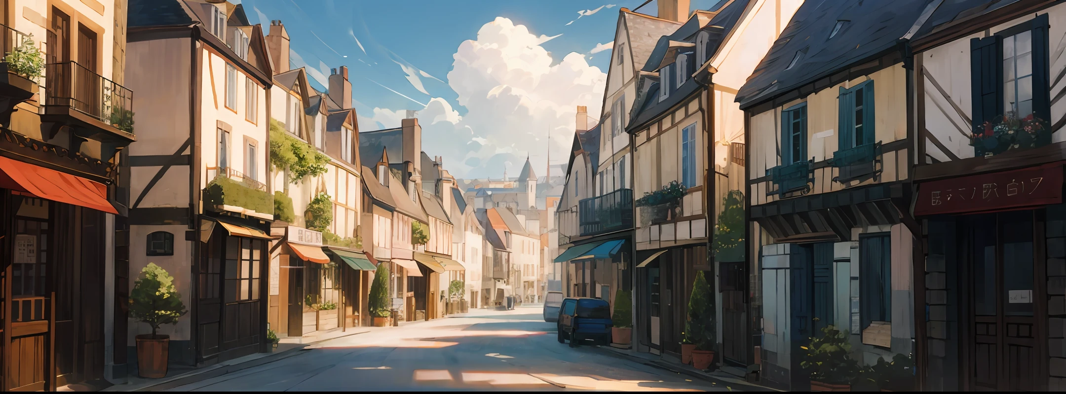 Future French townscape