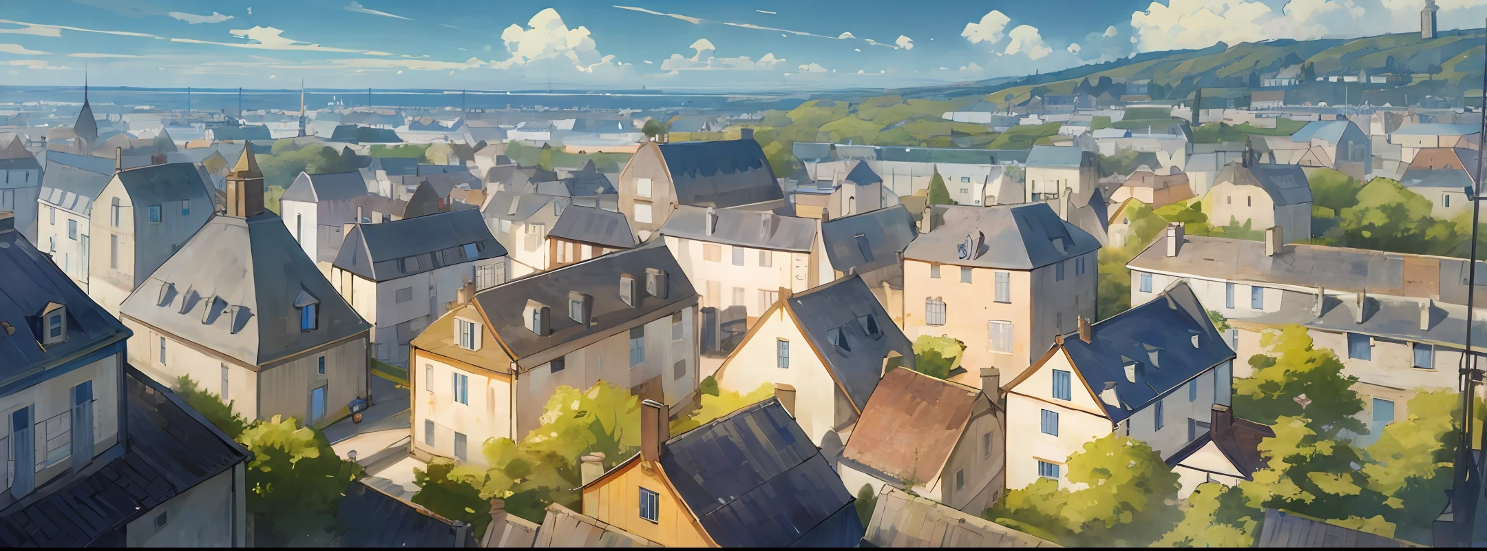 Future French townscape