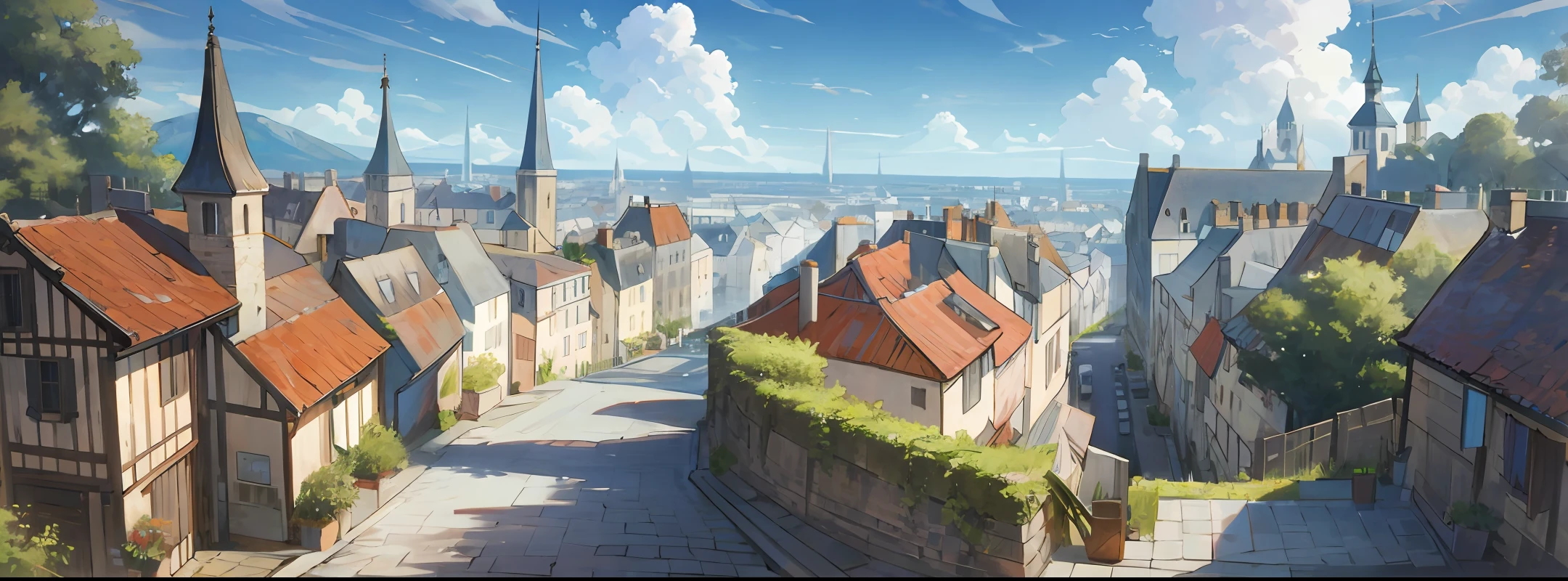 Future French townscape