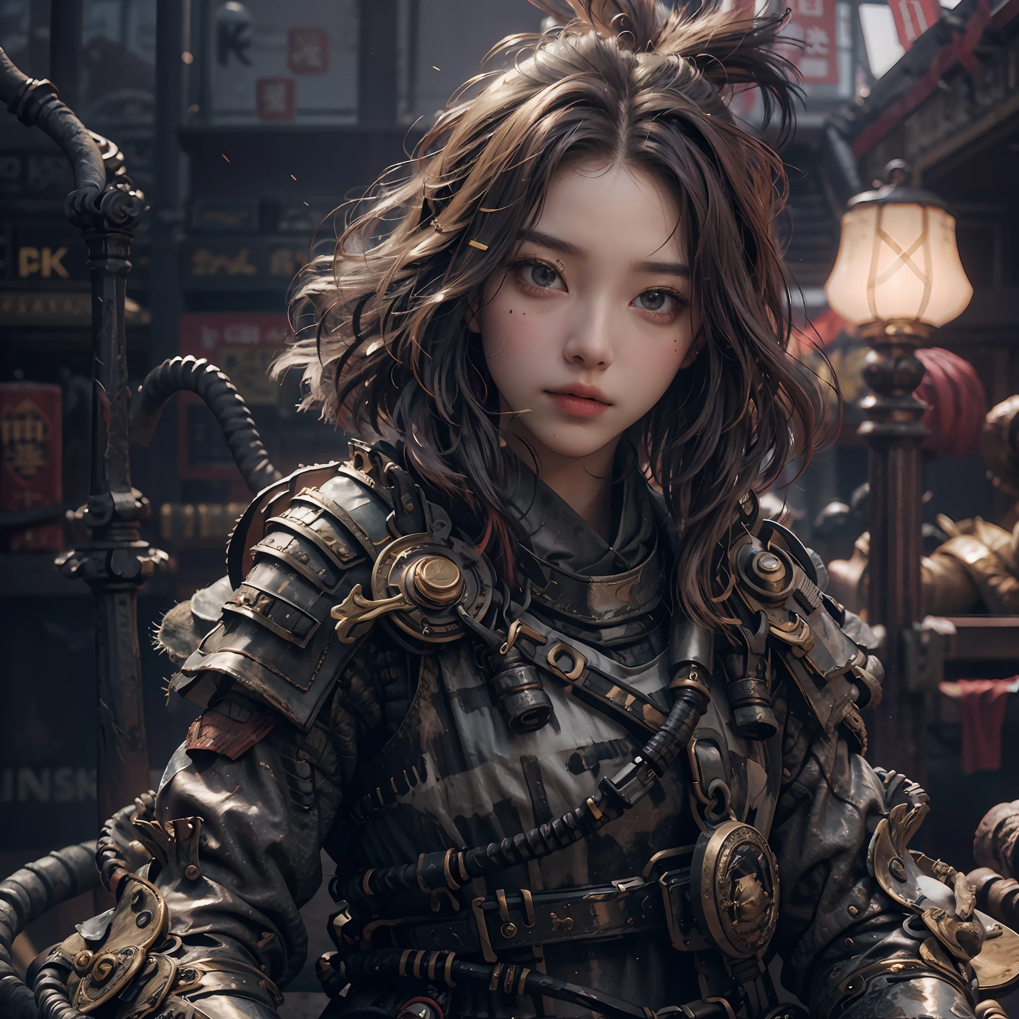 （tmasterpiece：1.3），（8k，realisticlying，RAW photos，best qualtiy：1.4），（1girll），beauitful face，（photorealiscic face），（brunette color hair，bob-cut hair：1.3），Beautiful hairstyle，photorealistic eye，beatiful detailed eyes，（Realistic skin），Beautiful skins，absurderes，Attractive，超高分辨率，hyper realisitc，k hd，the golden ratio，cute-style，Lori huge breasts cleavage， --auto