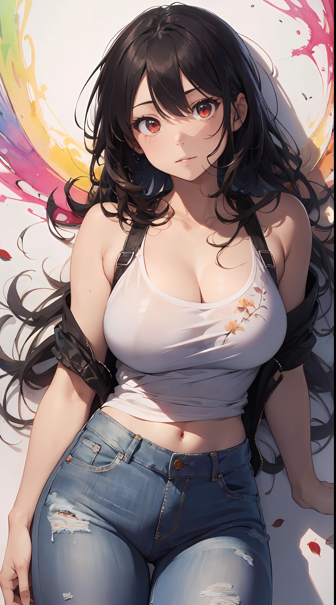 :: comix style ryuko hikari ::2.9 style :: concept art, smooth, sharp focus, illustration, , character sheet, lightningwave, beautiful style::style jkenneth rocafort ::2.9 (masterpiece:1.2, best quality), (finely detailed beautiful eyes: 1.2), ((1girl jada sezer beautiful woman )), ((solo)), (red eyes:1.4), (finely detailed eyes and detailed face:1.3),), (with jeans and a white t-shirt or dress:1.3), (beautiful and clear background:1.2), (extremely detailed cg, ultra-detailed, best shadow:1.1), ((depth of field)), ((watercolor)), large breasts, bare shoulders, flowers and petals, beautiful concept illustration , (white background:0.5), (illustration :1.1), (extremely fine and beautiful:1.1), (perfect details:1.1),::yoji shinkawa style ::2.0 illustration style,tatoon style,ferocious bear ultra detailed, (beautiful and clear background:1.2),, fantastic paintings ,graffit style, perfection, dynamic, highly detailed, watercolor painting, artstation, concept art, smooth, sharp focus, illustration, character sheet, artstation, concept art, smooth, sharp focus, illustration, art by kim jung gi,, artgerm, carne griffiths and wadim kashin ,, lightningwave, watercolor painting ,paint dripping by tim okamura, victor nizovtsev, greg rutkowski, noah bradley. trending on artstation, 8k, masterpiece, graffiti paint, fine detail, full of color, intricate detail, golden ratio illustration,monochromatic green background, masterpiece, best quality, high quality, highres, best quality, high resolution fix, bright amazing lighting, detail enhancement, best quality, high quality, highres, detail enhancement, best quality, high quality, 8k