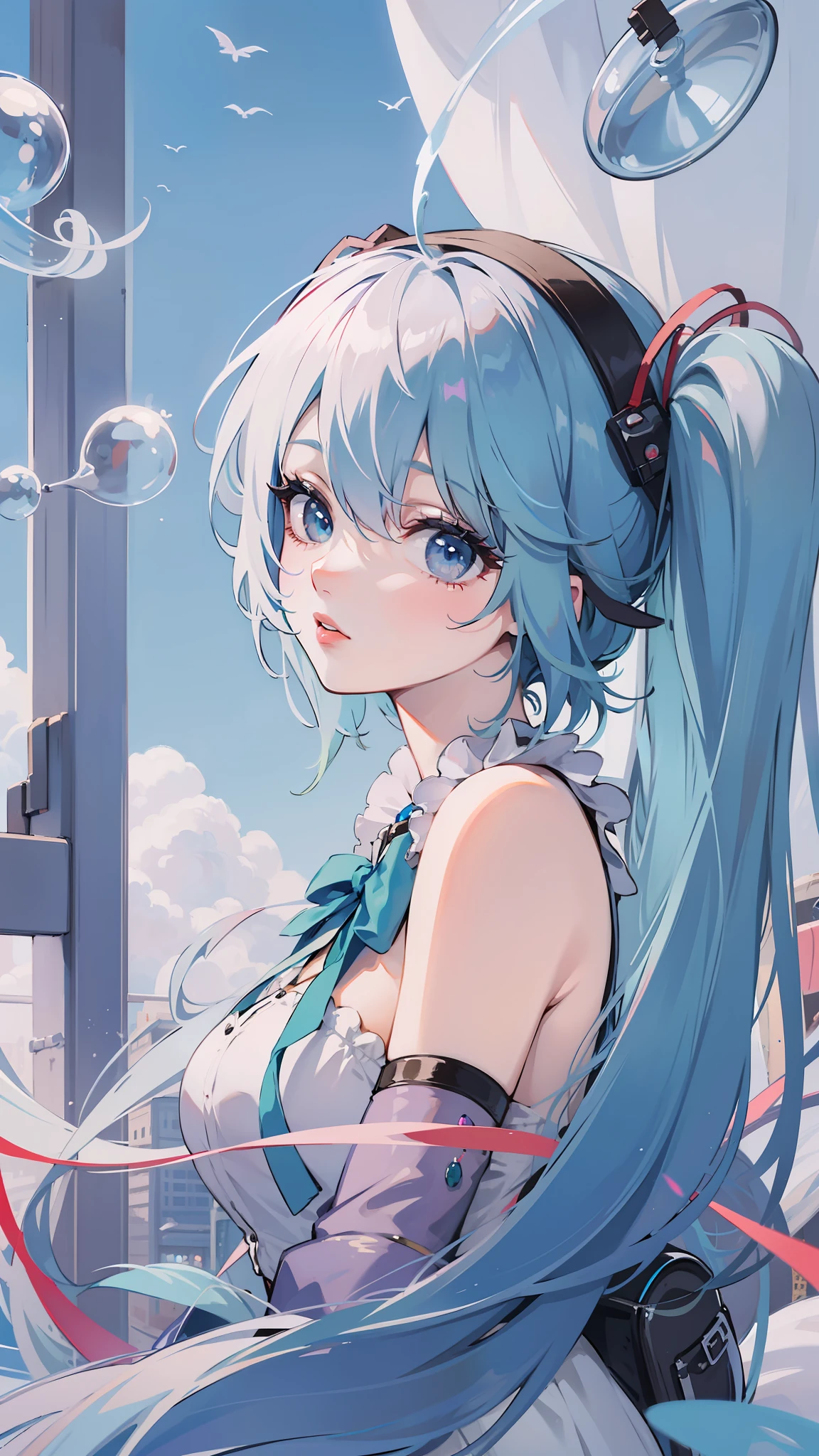 ultraclear，detailed meticulous，one-girl，