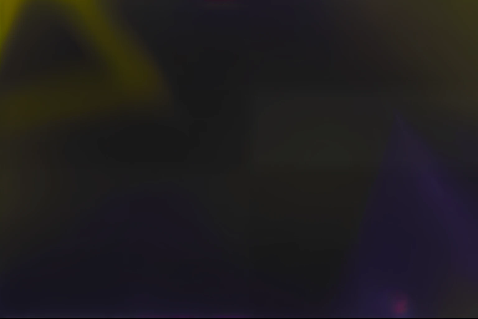 there is a blurry image of a yellow and purple signal, Background Story ( Escuro _ smoke billowing; ), black purple studio background, fundo escuro, Backgroud escuro, dark studio background, fundo muito escuro, fundo escuro, fundo desfocado escuro, Backround escuro, fundo suave escuro, algum desfoque de fundo, plain studio background, amarelo roxo verde preto, Escuro Backround