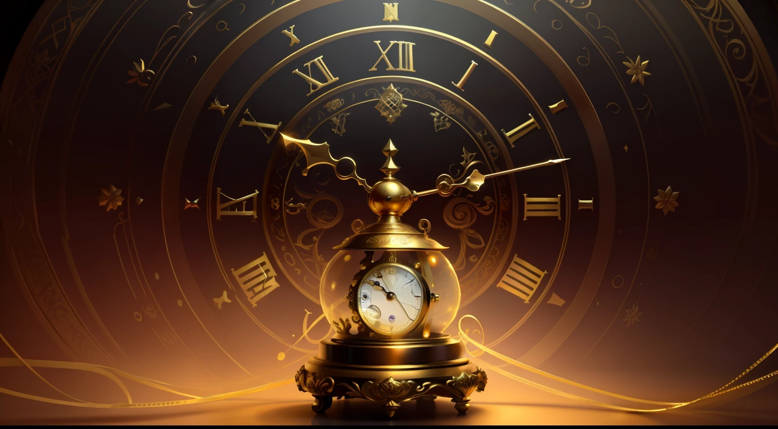 Photo of a large hand holding an antique gold watch, monstro, magia-fantasia-floresta, arte digital, most amazing art in the world, ((sem humanos)), Light Volumetric, cores suaves equilibradas, forest scenario, videiras, uhd, render de octanas 8k, magica, Awesome, ethereal, intrincado, design intrincado, ultra sharp, sombras, cores mais frias, trend in CGSociety, olhos brilhantes, ((melhor qualidade)), ((obra-prima)), (detalhado), antique clock