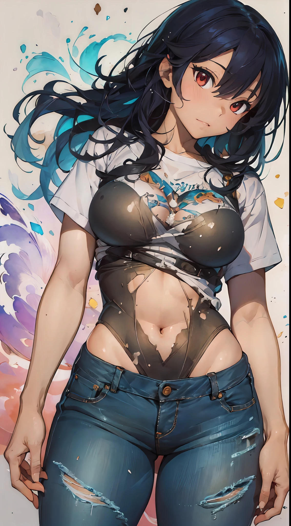 :: comix style ryuko hikari ::2.9 style :: concept art, smooth, sharp focus, illustration, , character sheet, lightningwave, beautiful style::style jkenneth rocafort ::2.9 (masterpiece:1.2, best quality), (finely detailed beautiful eyes: 1.2), ((1girl jada sezer beautiful woman )), ((solo)), (red eyes:1.4), (finely detailed eyes and detailed face:1.3),), (with jeans and a white t-shirt or dress:1.3), (beautiful and clear background:1.2), (extremely detailed cg, ultra-detailed, best shadow:1.1), ((depth of field)), ((watercolor)), large breasts, bare shoulders, flowers and petals, beautiful concept illustration , (white background:0.5), (illustration :1.1), (extremely fine and beautiful:1.1), (perfect details:1.1),::yoji shinkawa style ::2.0 illustration style,tatoon style,ferocious bear ultra detailed, (beautiful and clear background:1.2),, fantastic paintings ,graffit style, perfection, dynamic, highly detailed, watercolor painting, artstation, concept art, smooth, sharp focus, illustration, character sheet, artstation, concept art, smooth, sharp focus, illustration, art by kim jung gi,, artgerm, carne griffiths and wadim kashin ,, lightningwave, watercolor painting ,paint dripping by tim okamura, victor nizovtsev, greg rutkowski, noah bradley. trending on artstation, 8k, masterpiece, graffiti paint, fine detail, full of color, intricate detail, golden ratio illustration,monochromatic green background, masterpiece, best quality, high quality, highres, best quality, high resolution fix, bright amazing lighting, detail enhancement, best quality, high quality, highres, detail enhancement, best quality, high quality, 8k