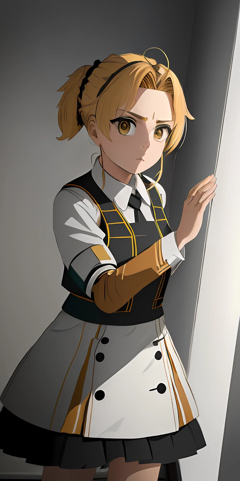 (obra-prima, melhor qualidade, ultra-detalhado CG unidade 8k papel de parede), elegence, (((((Cyka Blyat))))), Rudeus, 1Cyberpunk girl with Soviet uniform , Hard bass russa rudeus , ((in action)), grafico detalhista, trabalho grafico perfeito