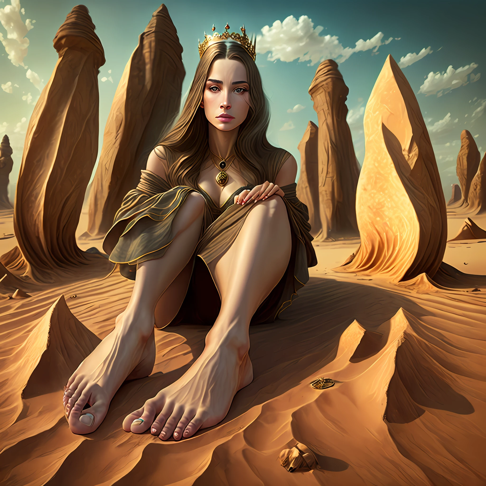 A queen,Barefoot,condescending --auto