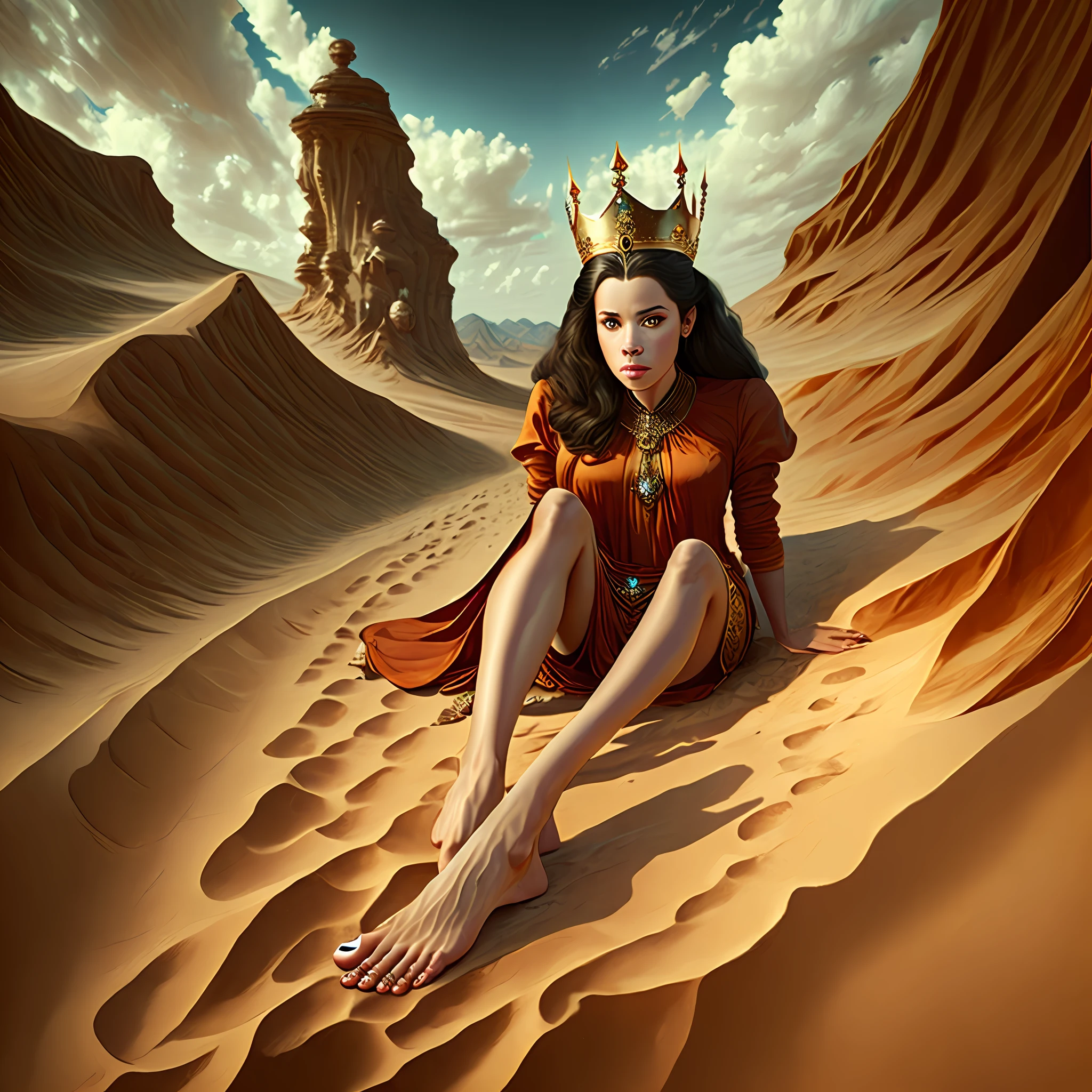 A queen,Barefoot,condescending --auto