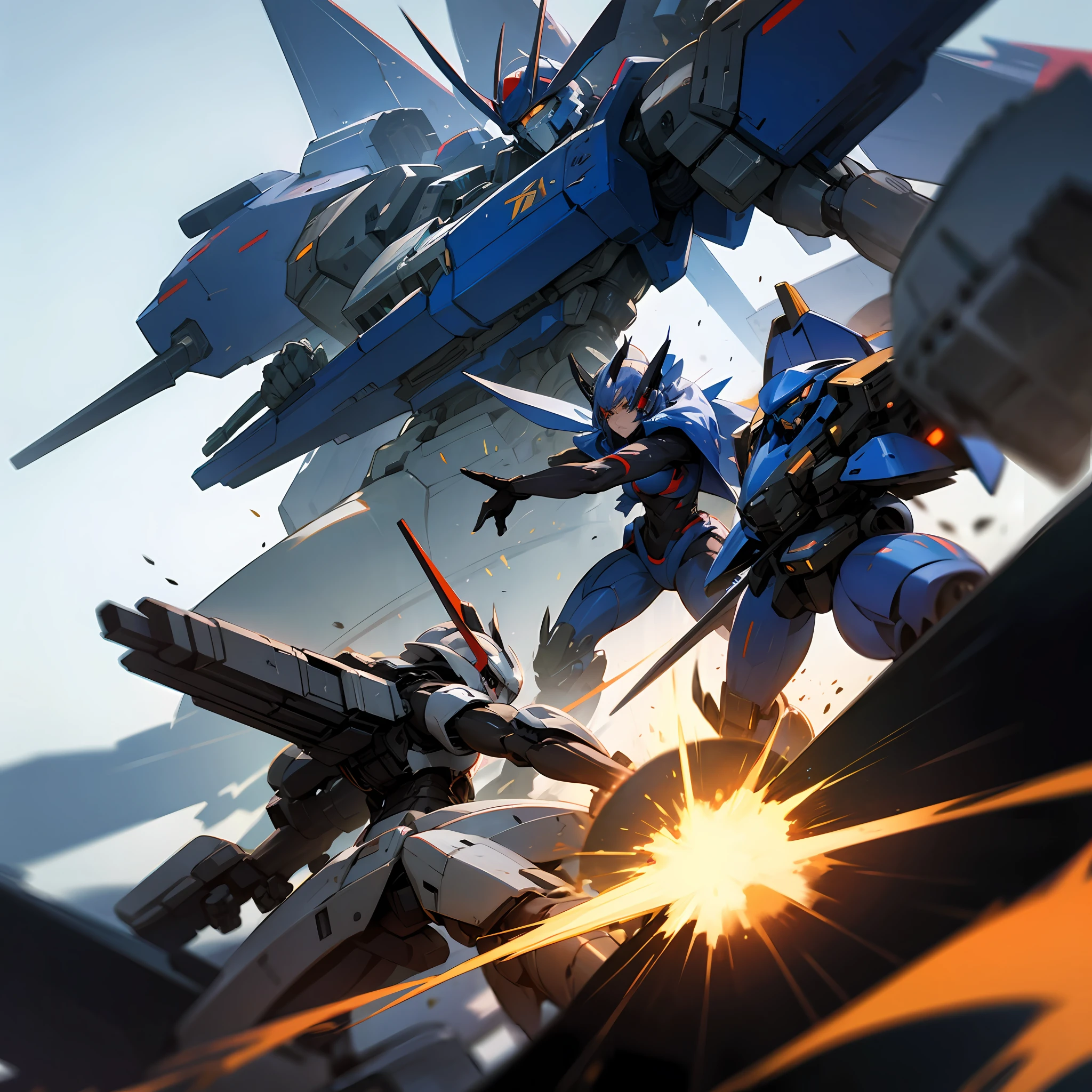 Mecha fighting