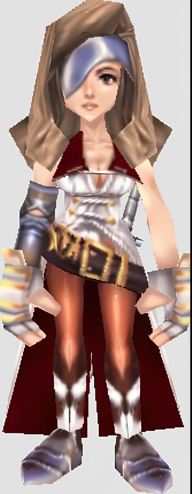 (Masterpiece : 1,8), 64k quality, final fantasy artwork concept, detailed manga eyes, detailed hair, detailed clothes, detailed body, cleaner designs, detailed face pronounced, shiny objects like jewels, see creases on clothes, more coherent clothing, more rounded eyes transparent liquid globular, more colors, more coherent clothing , correct the features of the clothes, better eyes contour, better shoulders, really colorful, coarser line, black line, finishing . (coarser line) (black line) (homogeneous rendering: 1.3)
