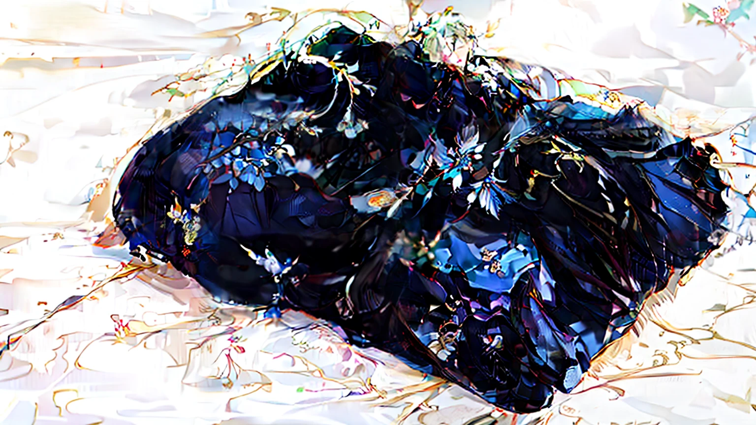 Liu Sanjie's silk quilt is high-end atmosphere