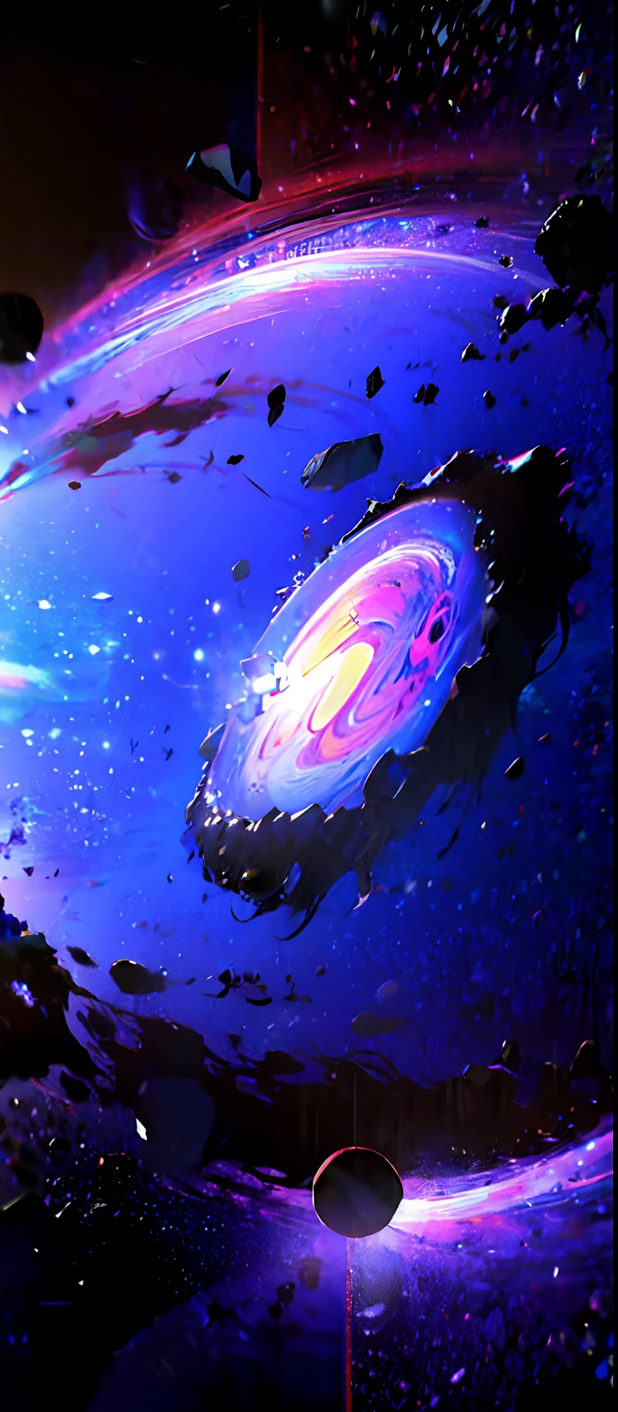 black hole,Gravitational lensing