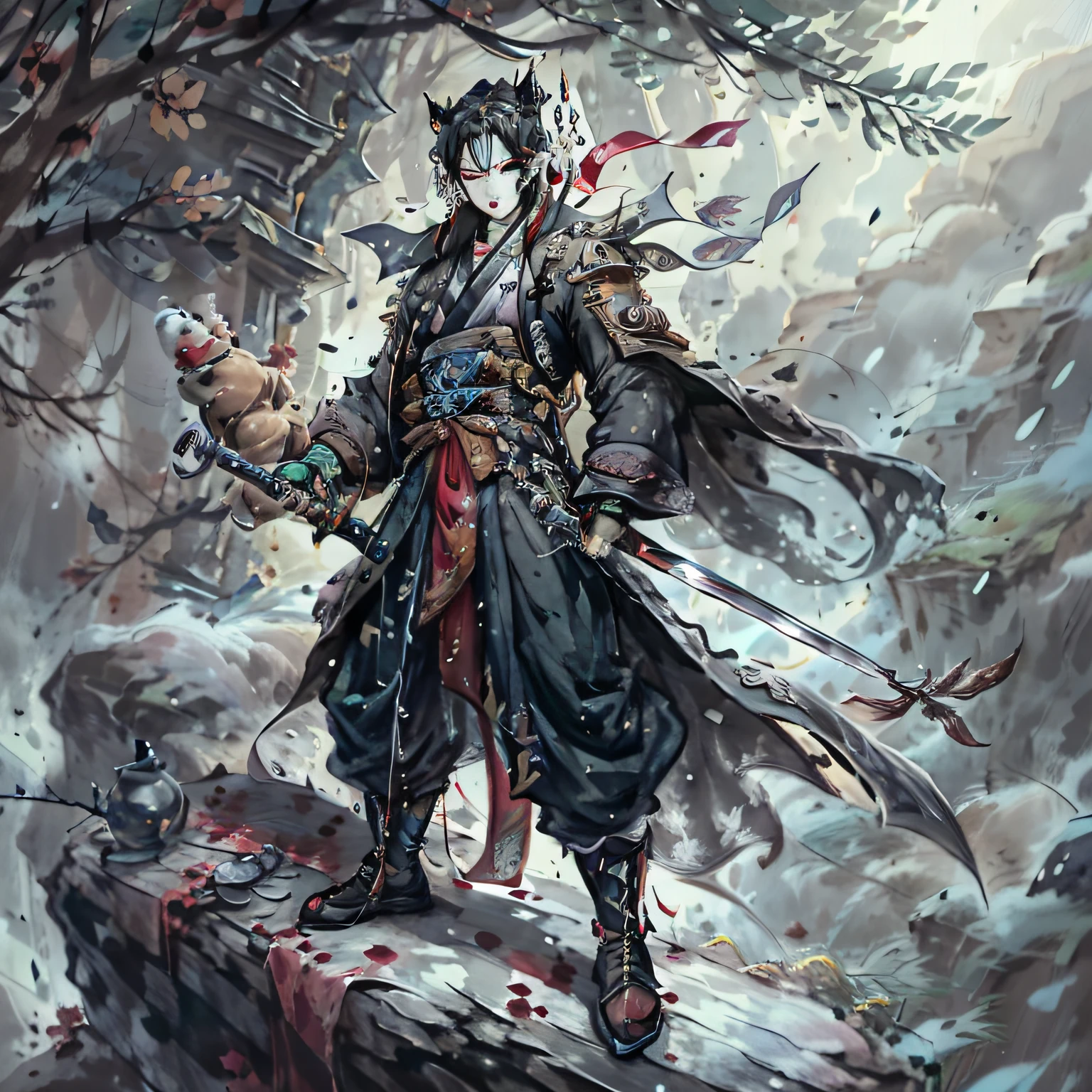 Ten years to sharpen a sword,The frost blade was not tried。Take She-kun today,Who has grievances?
Zhou Zheng was covered in chicken blood,Control a level 200 thief character,Holding a top-level artifact black light,Stand on the top stone on top of Mount Titan,Fluttering in black,Standing tall,After winning the title of the number one in the world,Slowly put this poem by the Tang Dynasty poet Jia Dao《swordsman》A poem is read out in a tone of B。