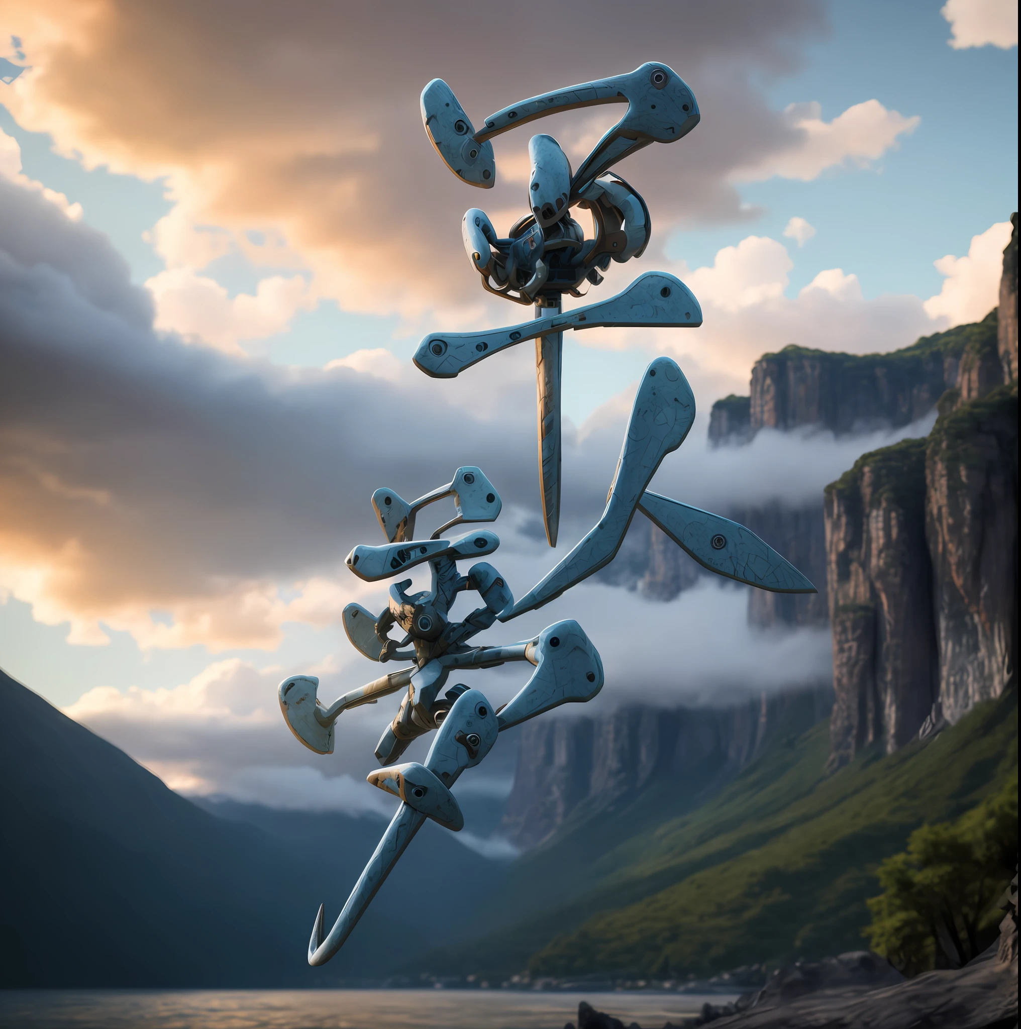 Masterpiece, best quality, high quality, extremely detailed CG unity 8k wallpaper, landscape, outdoor, sky, cloud, sky, no humans, mountain, landscape, water, tree, blue sky, waterfall, cliff, nature, lake, river , cloudy skies, award winning photography, bokeh, depth of field, HDR, bloom, chromatic aberration, photorealism, very detailed, trending on artstation, trending on CGsociety, intricate, high detail, dramatic, midjourney art