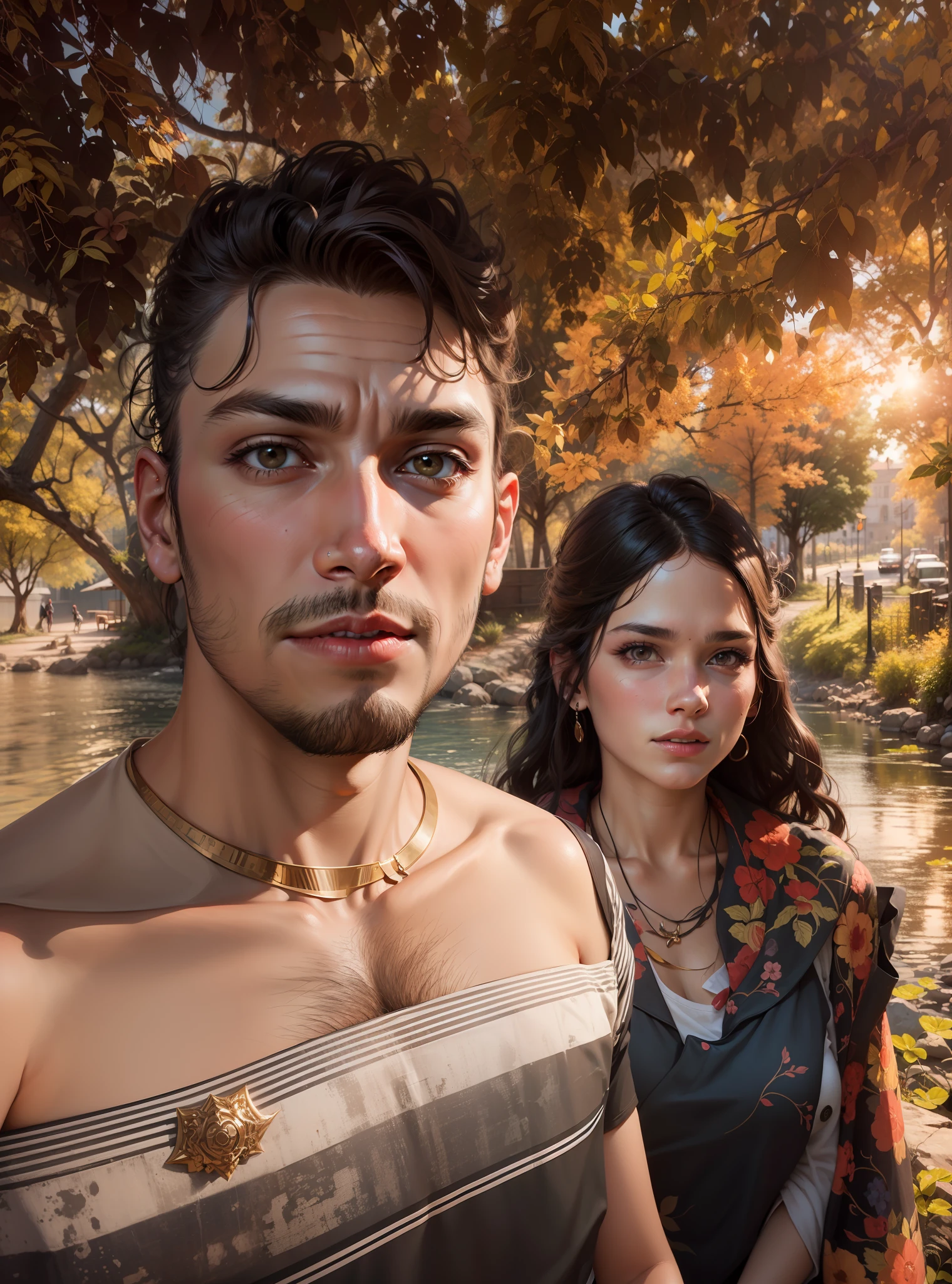 Change background, couple , realistic face, 8k ultra realistic,