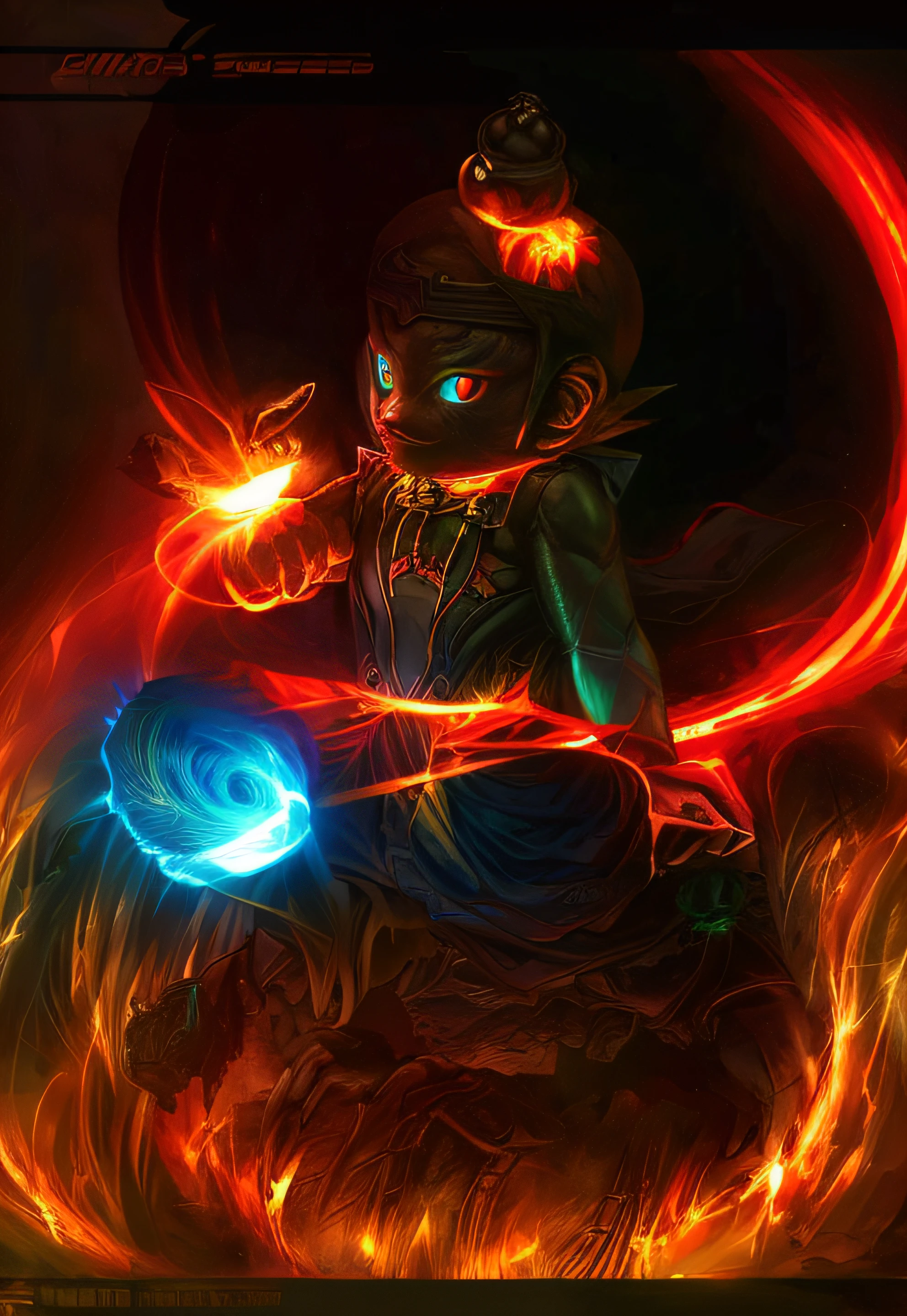 Eyes look at the bird,Glowing eyes,hor ears,Best quality, Masterpiece,
Eldon ring,