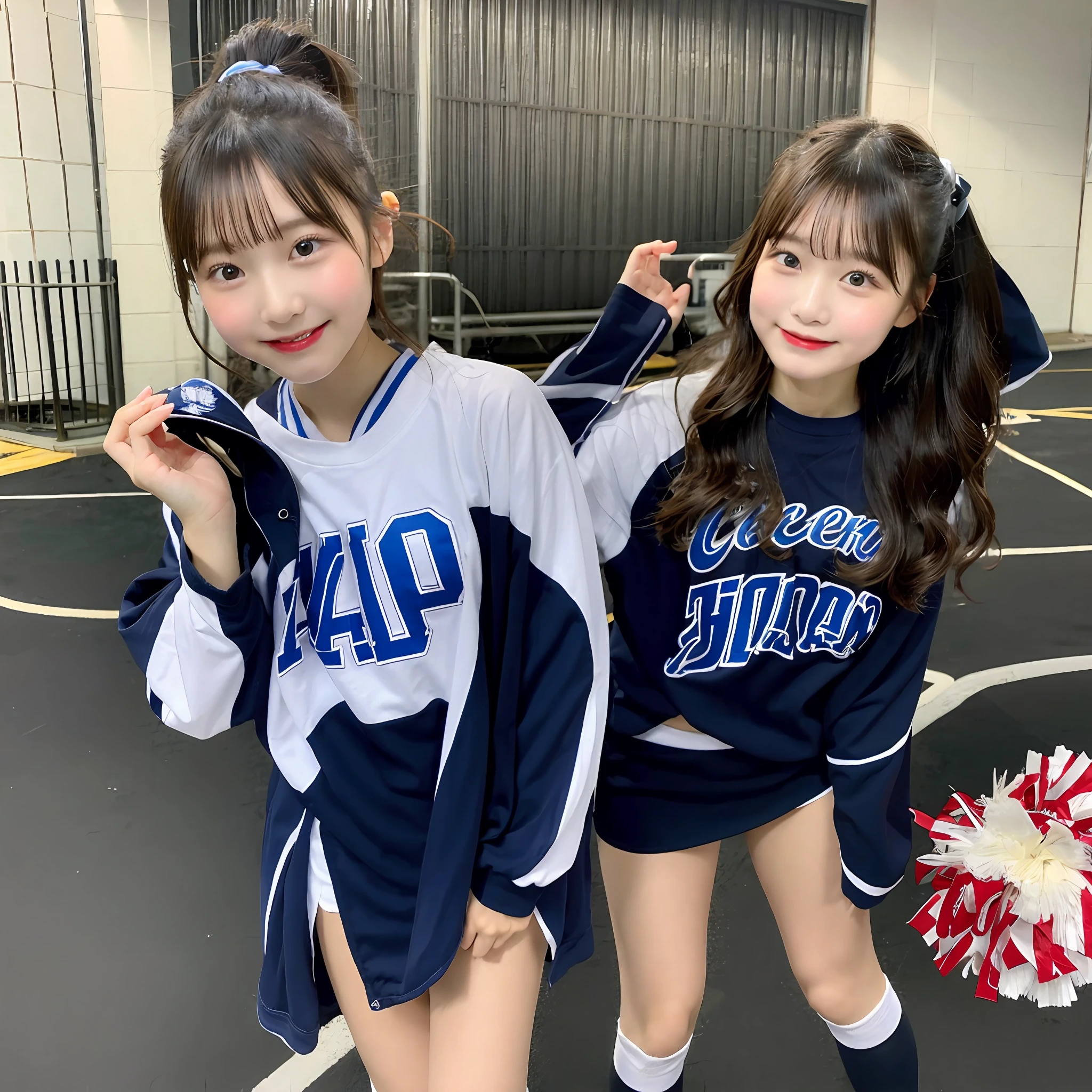 10 years old Japan girl、cheer girl