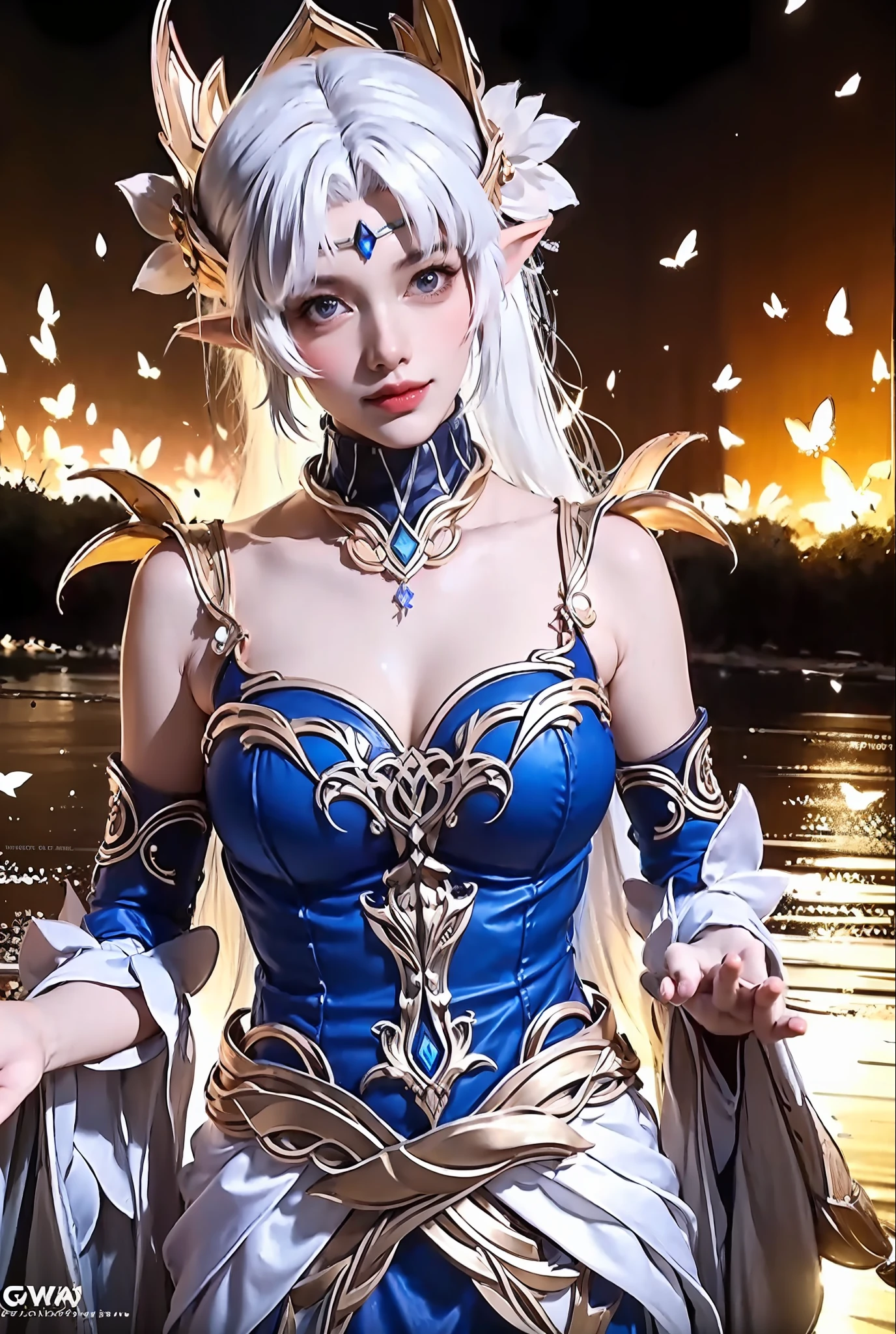 ulzang-6500-v1.1,(RAW photo:1.2),((Photorealistic:1.4))Best quality ,Masterpiece, illustration, An extremely delicate and beautiful, Extremely detailed ,CG ,Unity ,8K wallpaper, Amazing, finedetail, Masterpiece,Best quality,offcial art,Extremely detailed Cg Unity 8K wallpaper,absurderes, unbelievable Ridiculous, hugefilesize, Ultra-detailed, A high resolution, Extremely detailed,Beautiful detailed girl, Extremely detailed eyes and face, Beautiful detailed eyes,light in face,Cinematic lighting,1girll,full body,full body shot of,See-through,view the viewer,Outdoors,spiky_hor ears,jewelry
