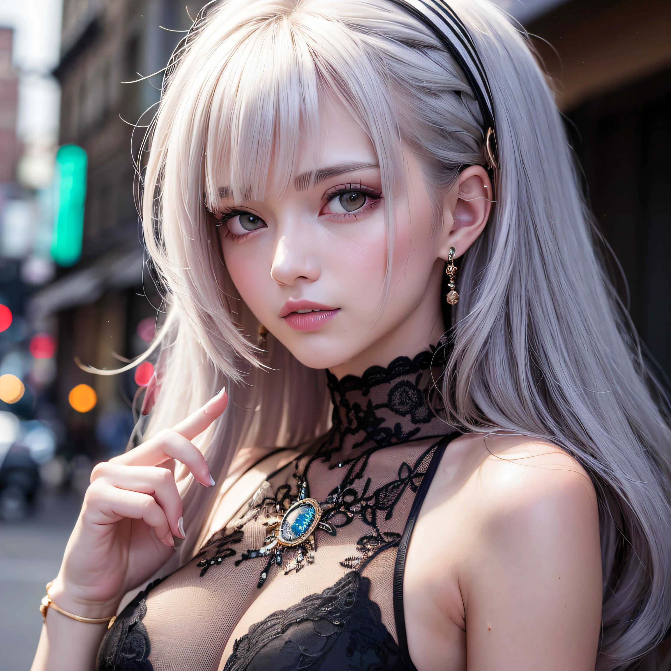 ((Top Quality, 8K, Masterpiece: 1.3)), Sharp: 1.2, Perfect Body Beauty: 1.4, Slim Abs: 1.2, ((Layered Hairstyle, Big: 1.2)), Dancer, (Rain, Street: 1.2), Wet: 1.5, Highly Detailed Face and Skin Texture, Detailed Eyes, Double Eyelids, Aspect Looking at Camera