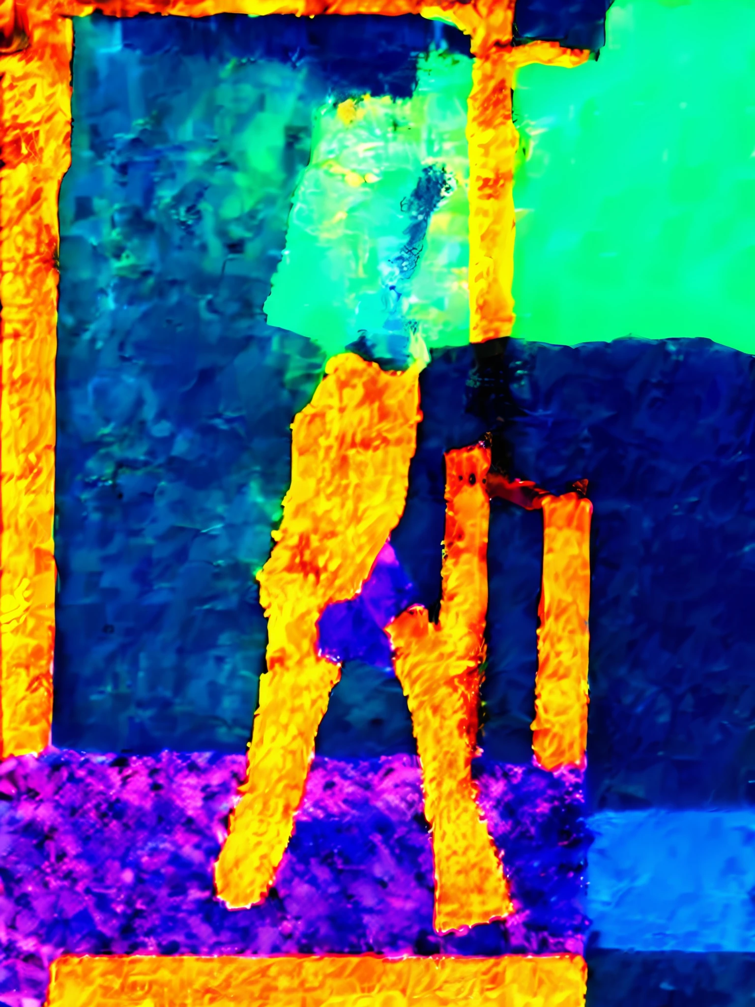 The girl was undressed