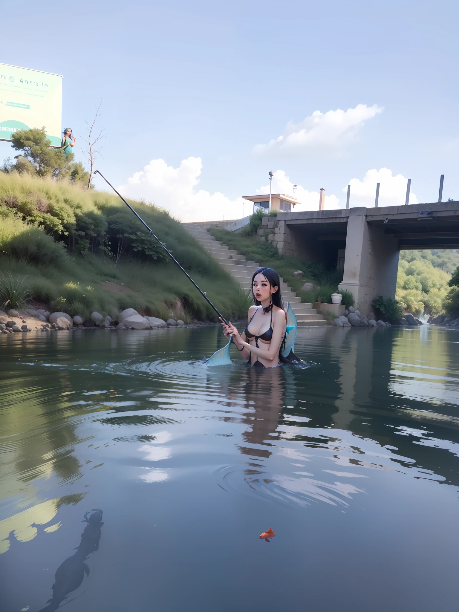 Mermaids out of the water