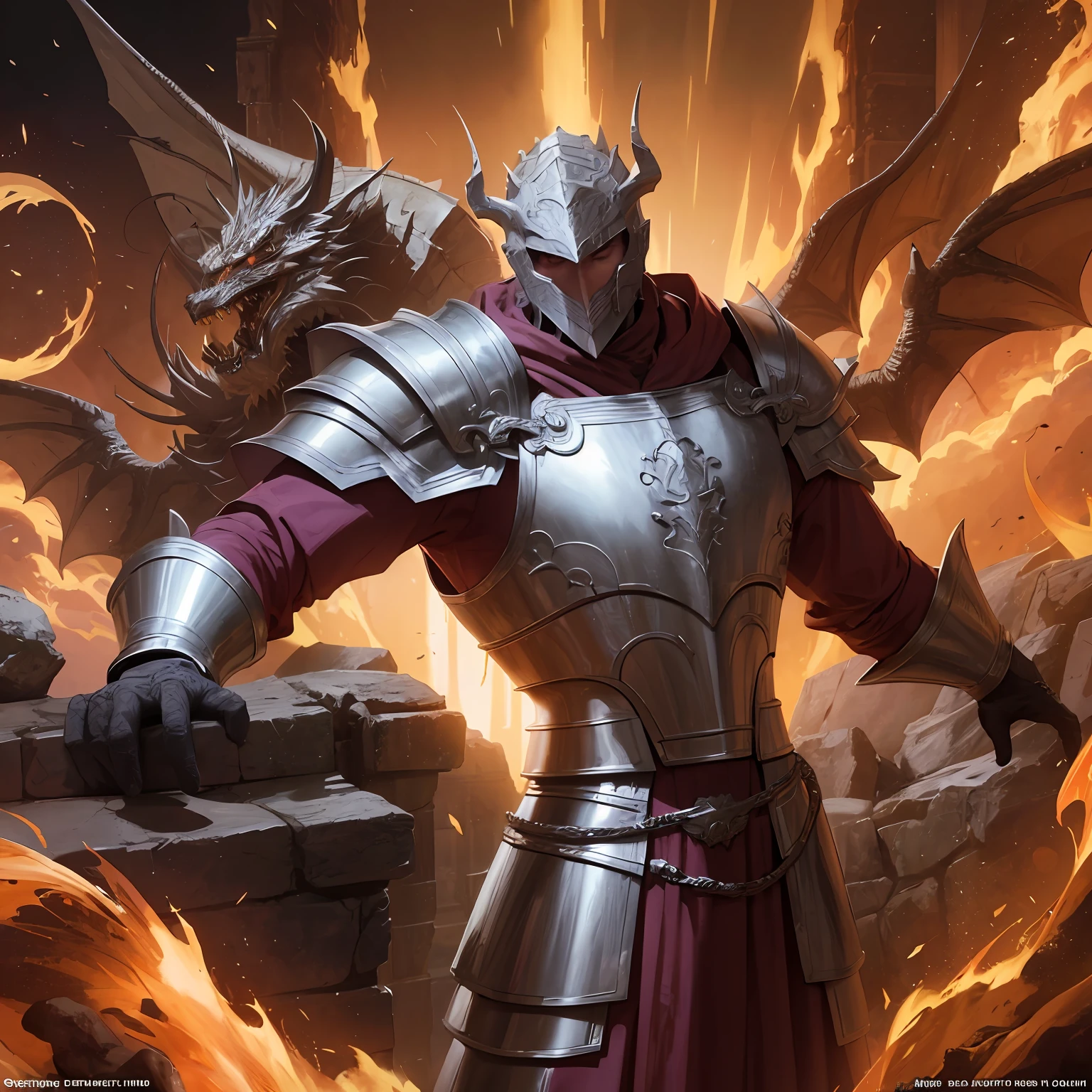 Dragon Knight design
Focus on the expression of medieval armor
Design concept:Dragon's armor,The ancient lord Ducani has been on a perennial campaign
War accumulates countless fortunes, but the desire is never satisfied Ducani Kai
Begin exploring the power of eternal life
Born into nothingness, soaring for nine days, as strong as a warning stone, all things are born
Immortal Ancient Dragon, ruler of the First World, is said to swallow the Ancient Dragon Heart
Dirty can gain immortal power and extremely long lifespan cologne
It exists all over the world, but it is hard to come by
It took him a lot of effort, time, and a lot of money to finally find out
Clues of the dragon He sent out all his power to fight the dragon though
Just a descendant with ancient dragon blood, but also almost destroyed
Overlord's Realm But when he actually kills the dragon gouge out the heart
And after gaining strength, what is this sacrifice?
Although I gained the strength and longevity of a dragon, it was only after all
is the tip of the iceberg of the power of the ancient dragon Wang knows this he will
The dragon scales obtained from the crusade are attached to his armor and the dragon is drawn
Blood dripped into his helmet to gain more strength but meridian
Over time, that force has distorted the king's mind and mind
Soul He has become less human
Power has long eaten into reason, money, fame, women
It doesn't matter in the face of power, even if the empire is long gone
The armor is already worn out, even the name is molded
Confused But the desire to devour the dragon's power is never satisfied --auto