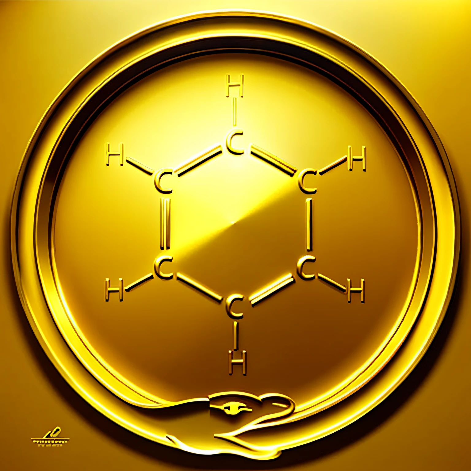 Made of pure gold,Three-dimensional,tmasterpiece